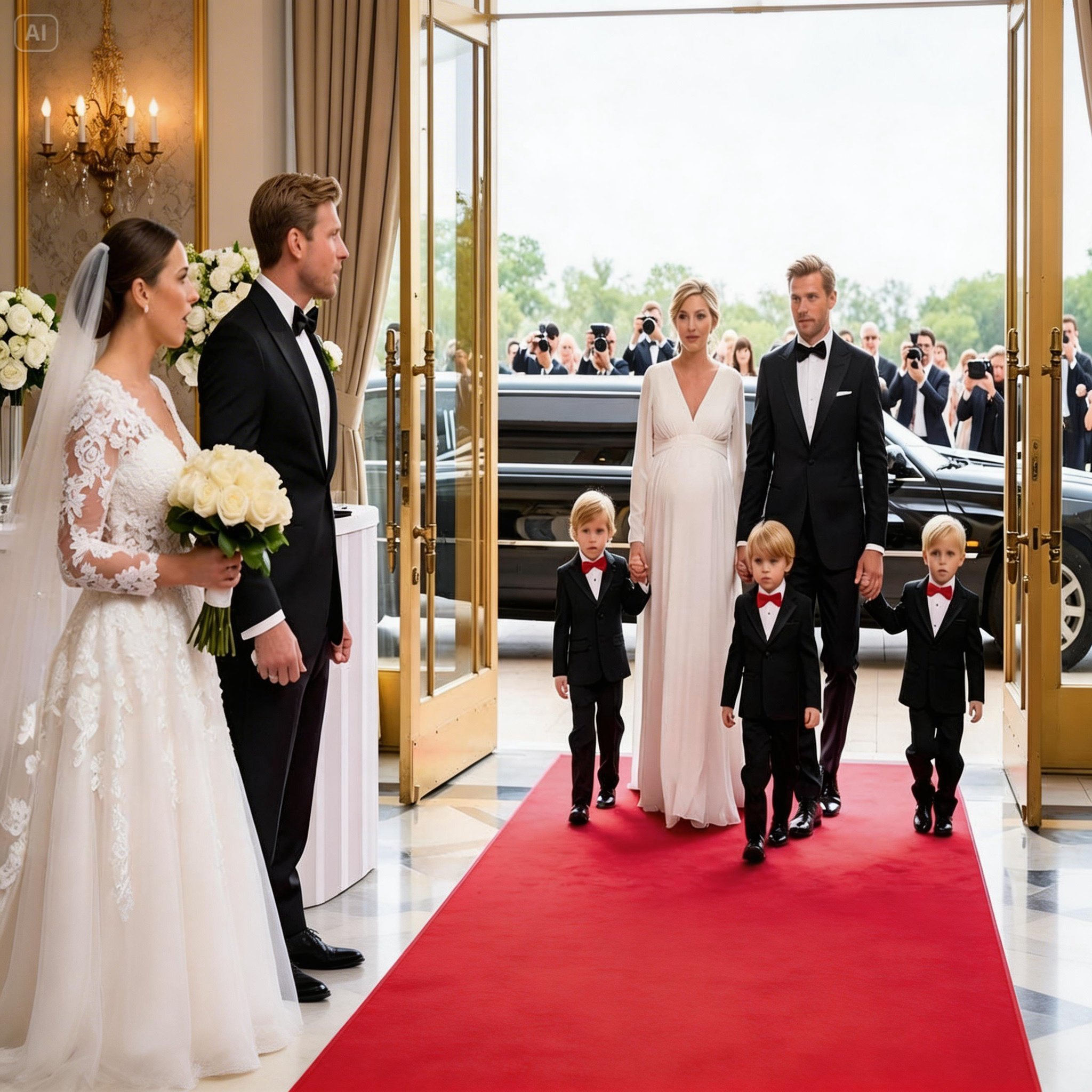 He Invited His Poor Ex-Wife To Shame Her—She Arrived With Billionaire, Limousine & Triplets