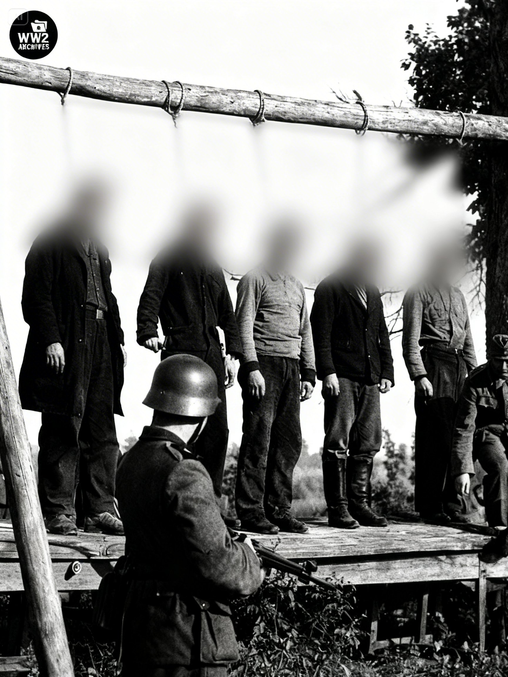 Execution of Nazis who Raped, Stripped Naked and Burn Alive 70,000 in Latvia: Arājs Kommando