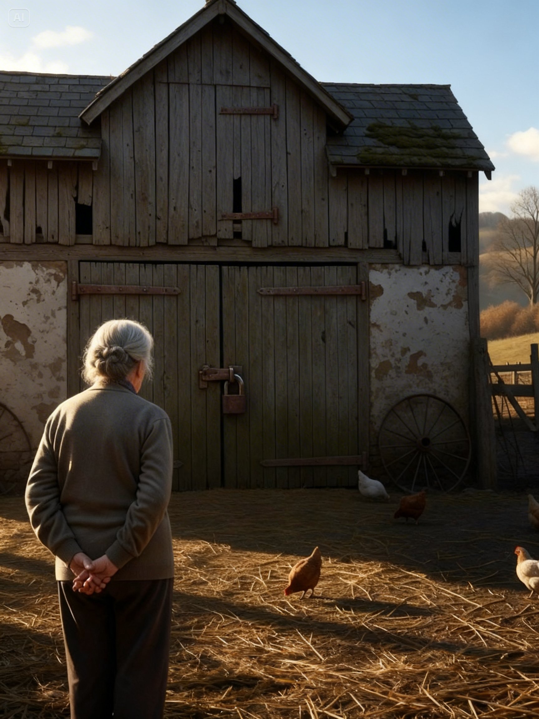She Thought The Farm Had Only Debts… Until She Opened the 30-year Locked Barn!