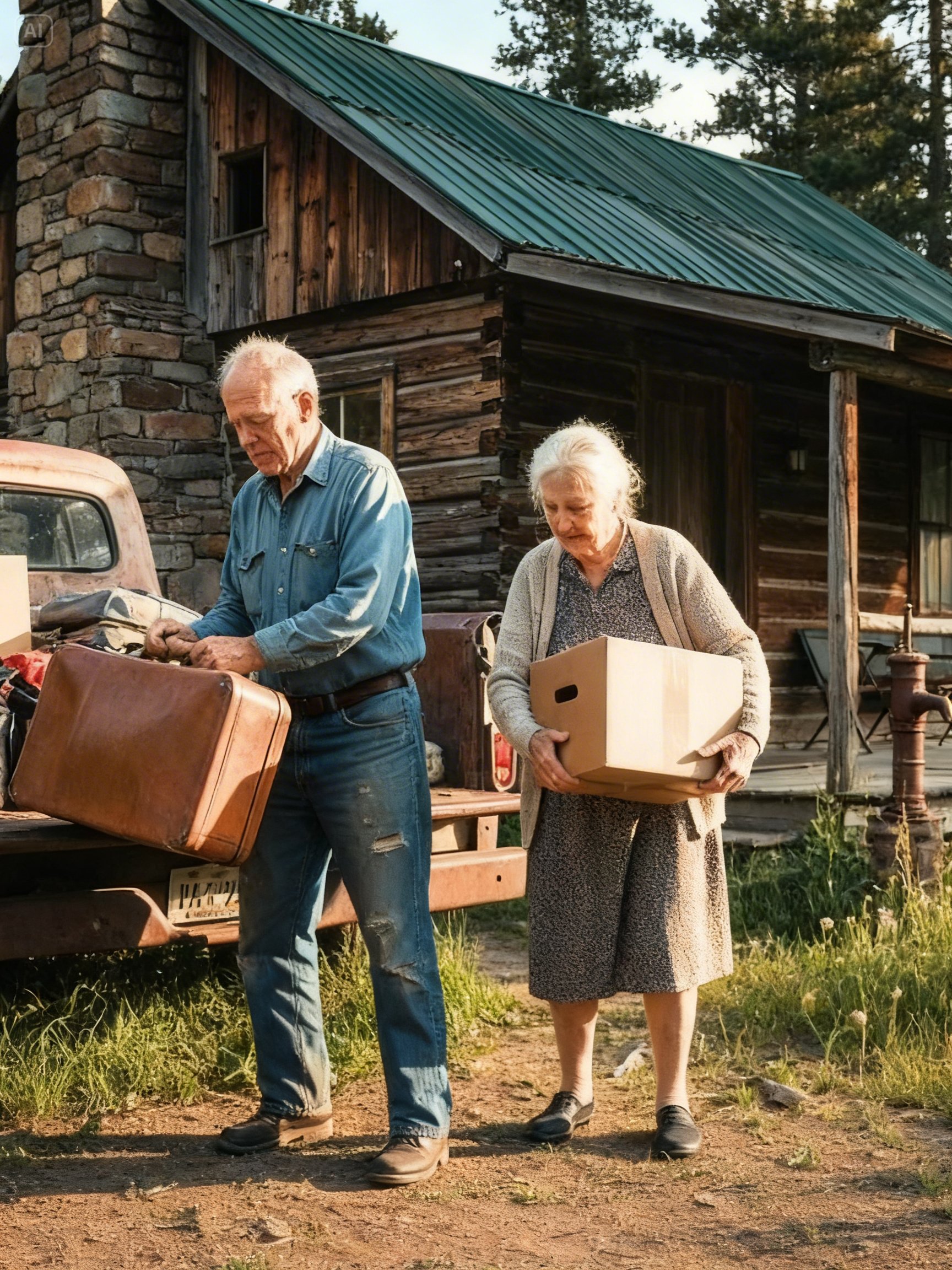 They Laughed When an Elderly Couple Exiled Themselves to a Deserted Cabin—3 days later, Karma struck