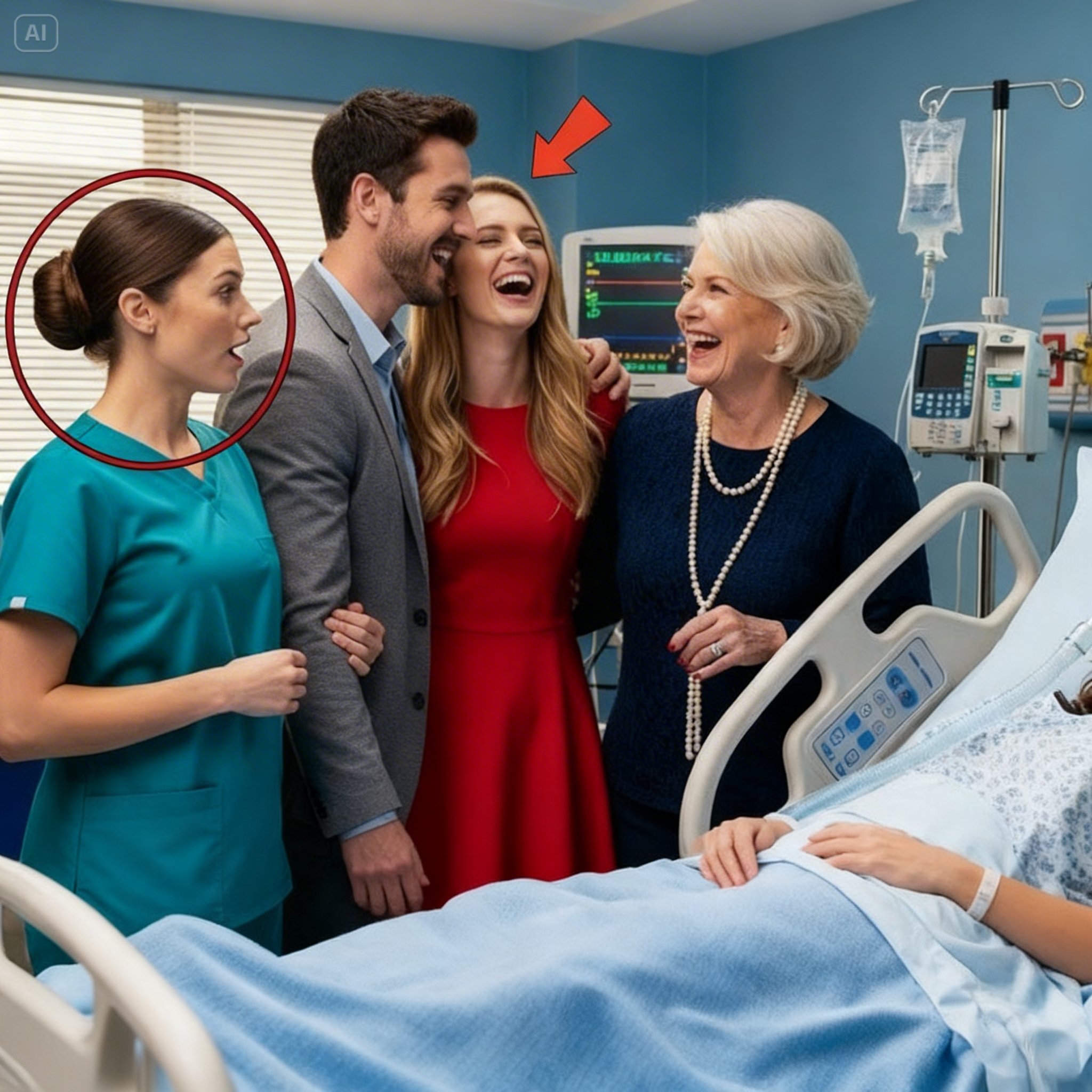 Pregnant Wife Dies in Labor —In-Laws and Mistress Celebrate Until the Doctor Whispers,“It’s Twins!..