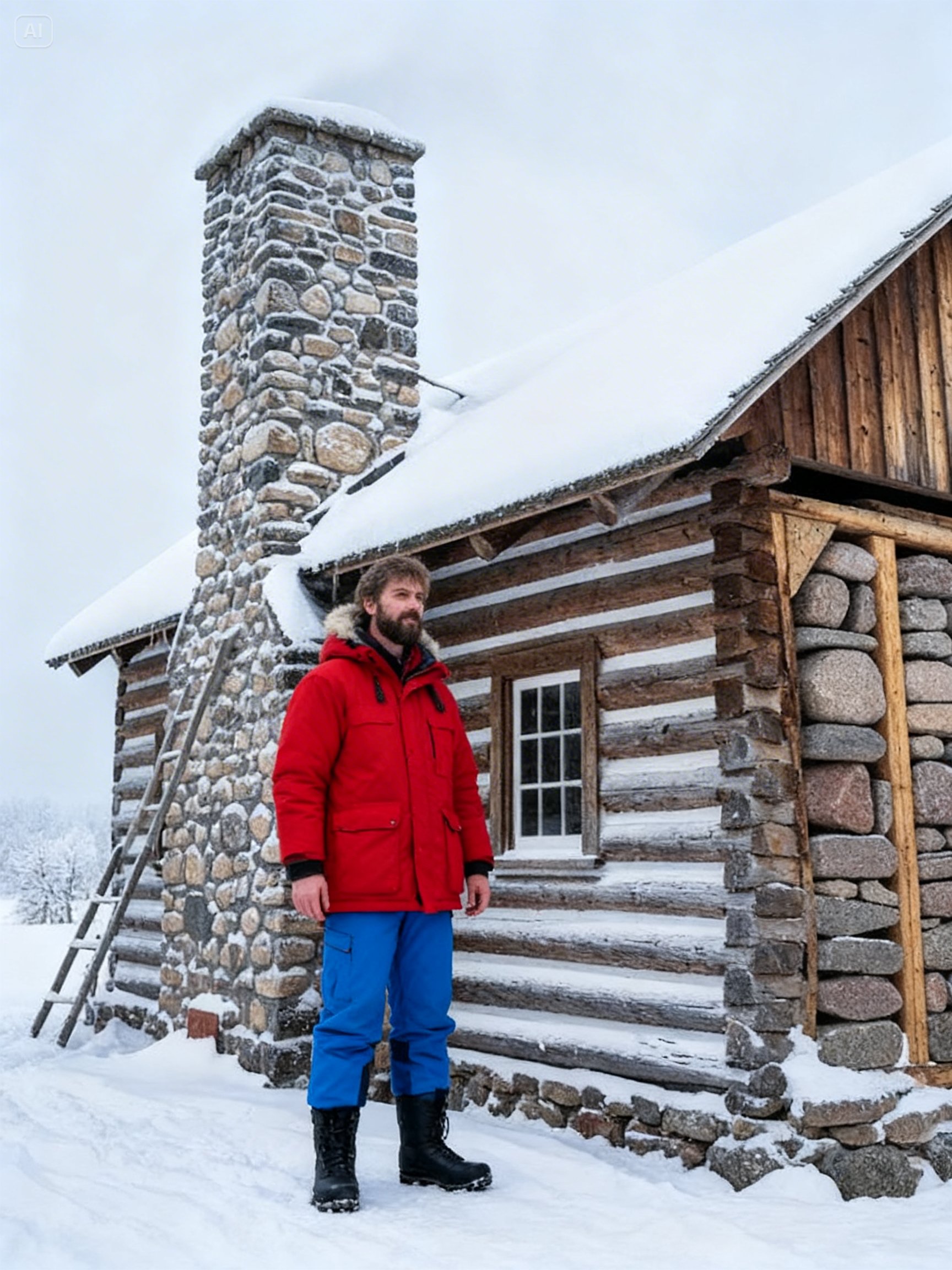 How One Mountain Man’s “Crazy” Wall Idea Held His Cabin 32° Warmer While Others Froze