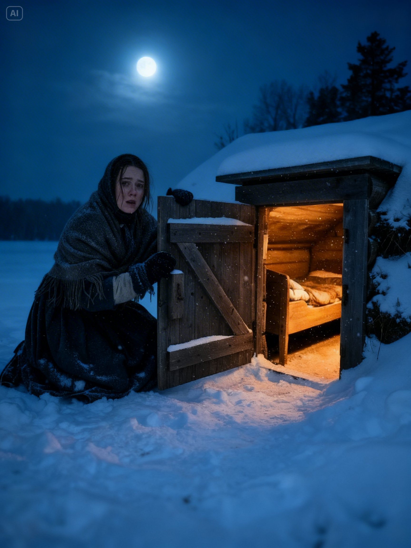 Cast Out at 15, She Built a Hidden Dugout with Heat—And Survived a Deadly Blizzard Alone