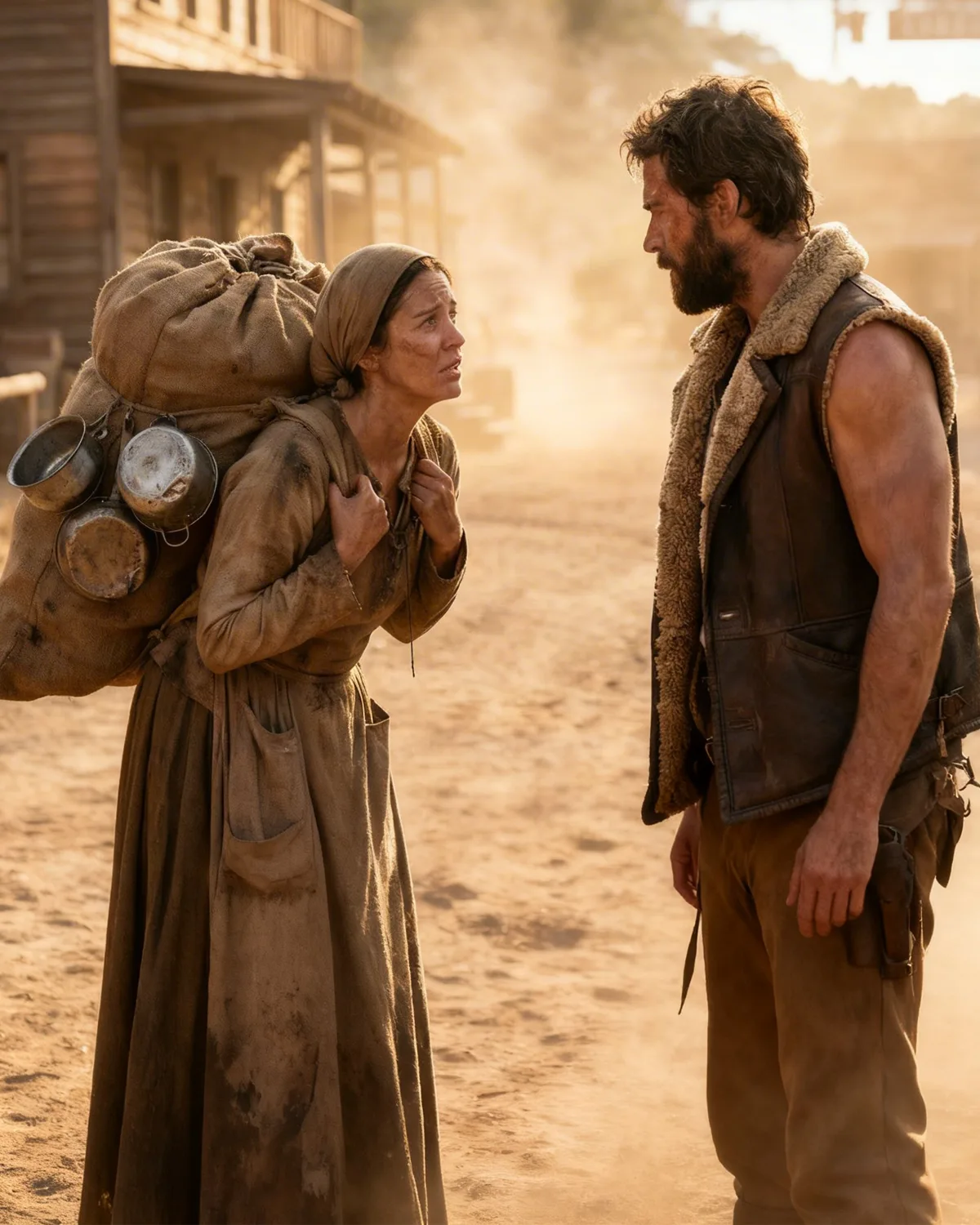 โIโm Not Worth Much, Sirโฆ But I Can Cook,โ Said the Homeless Widow to the Lone Mountain Rancher