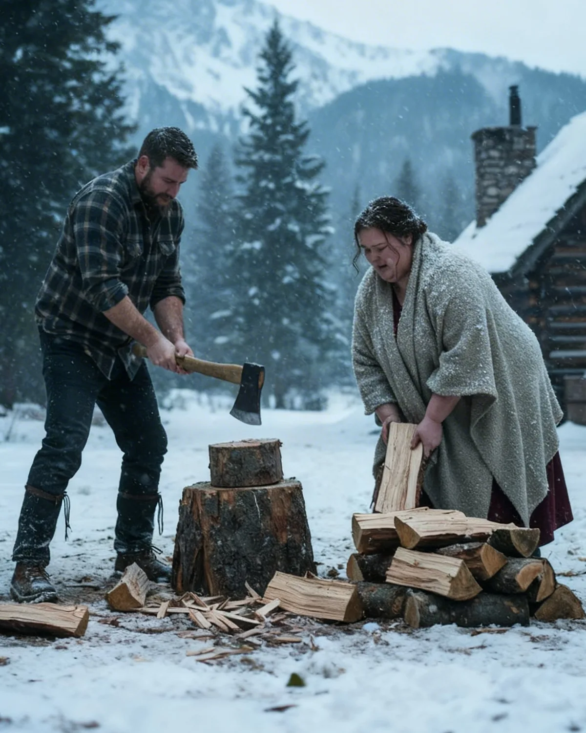 No Mail-Order Bride Lasted One Week with the Mountain Manโฆ Until the Obese One Refused to Leave