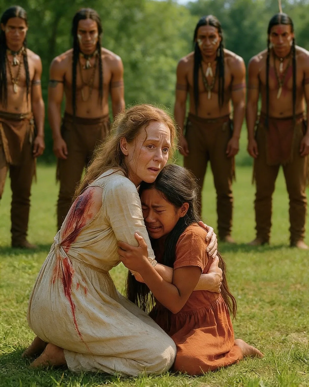 She Took the Lashes for a Native Girl—The Next Day, Five Brothers Knelt to Her