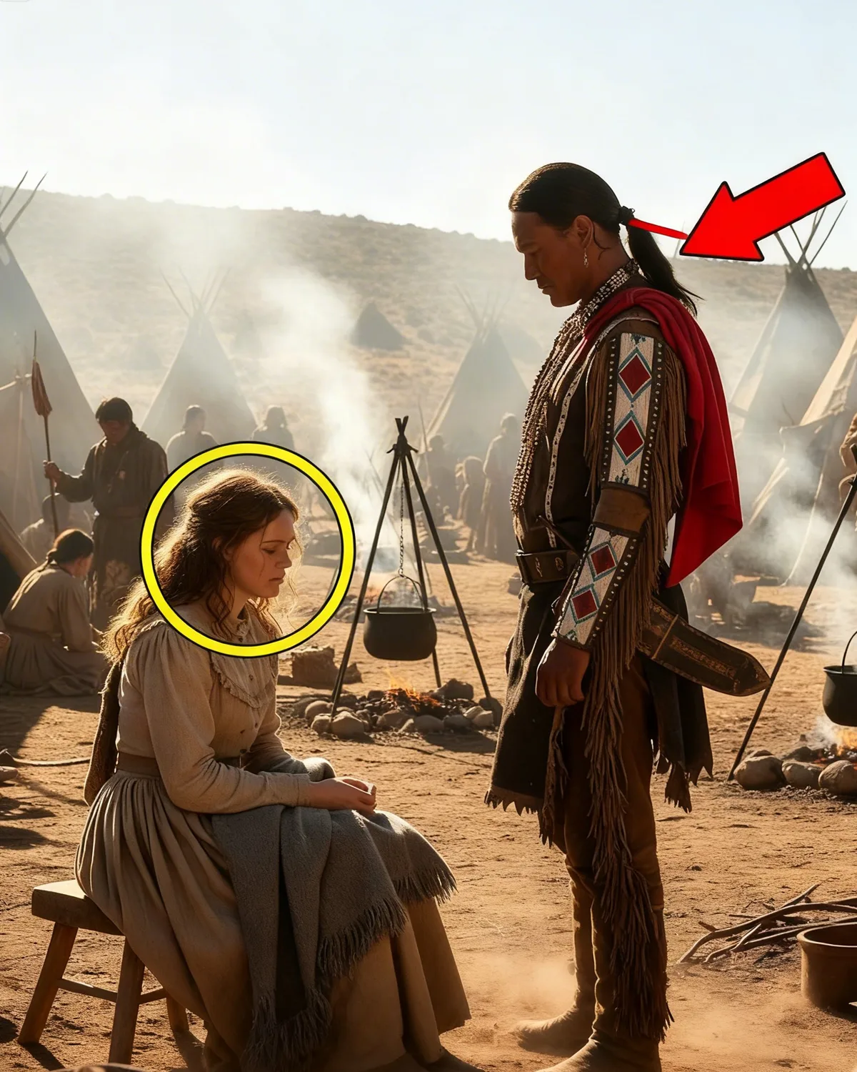 She Was Sent to an Apache Camp for Being Barren, But He Said, “I Never Wanted Sons”.