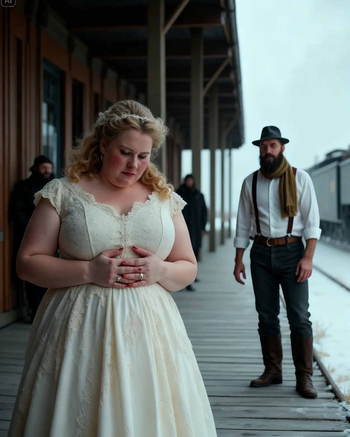 A Struggling Widower Meets ‘Too Fat’ Bride Abandoned at Railroad Station, He Married Her That Day