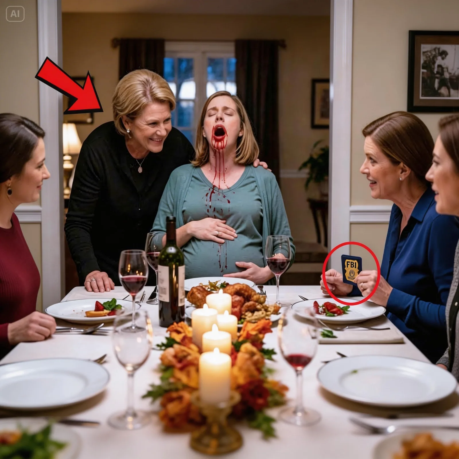 Mother In Law Poisoned Pregnant Wife’s Food At Thanksgiving — Didn’t Know She Was A Trained FBI Agen