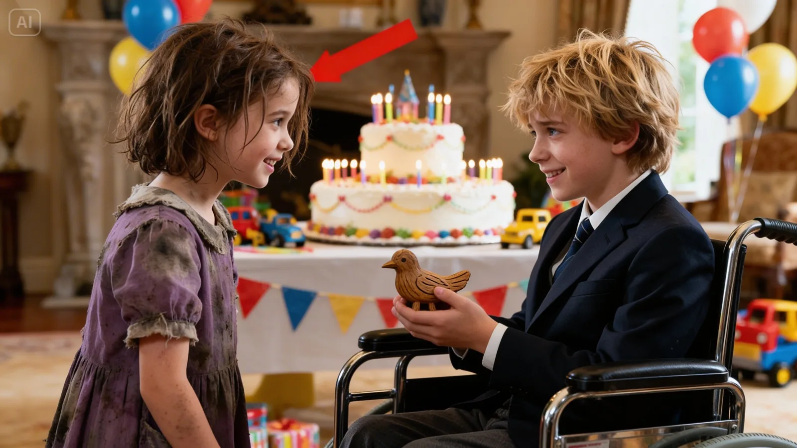 Nobody Came To The Millionaire’s Paralyzed Son’s Party — Until A Poor Girl Showed Up…