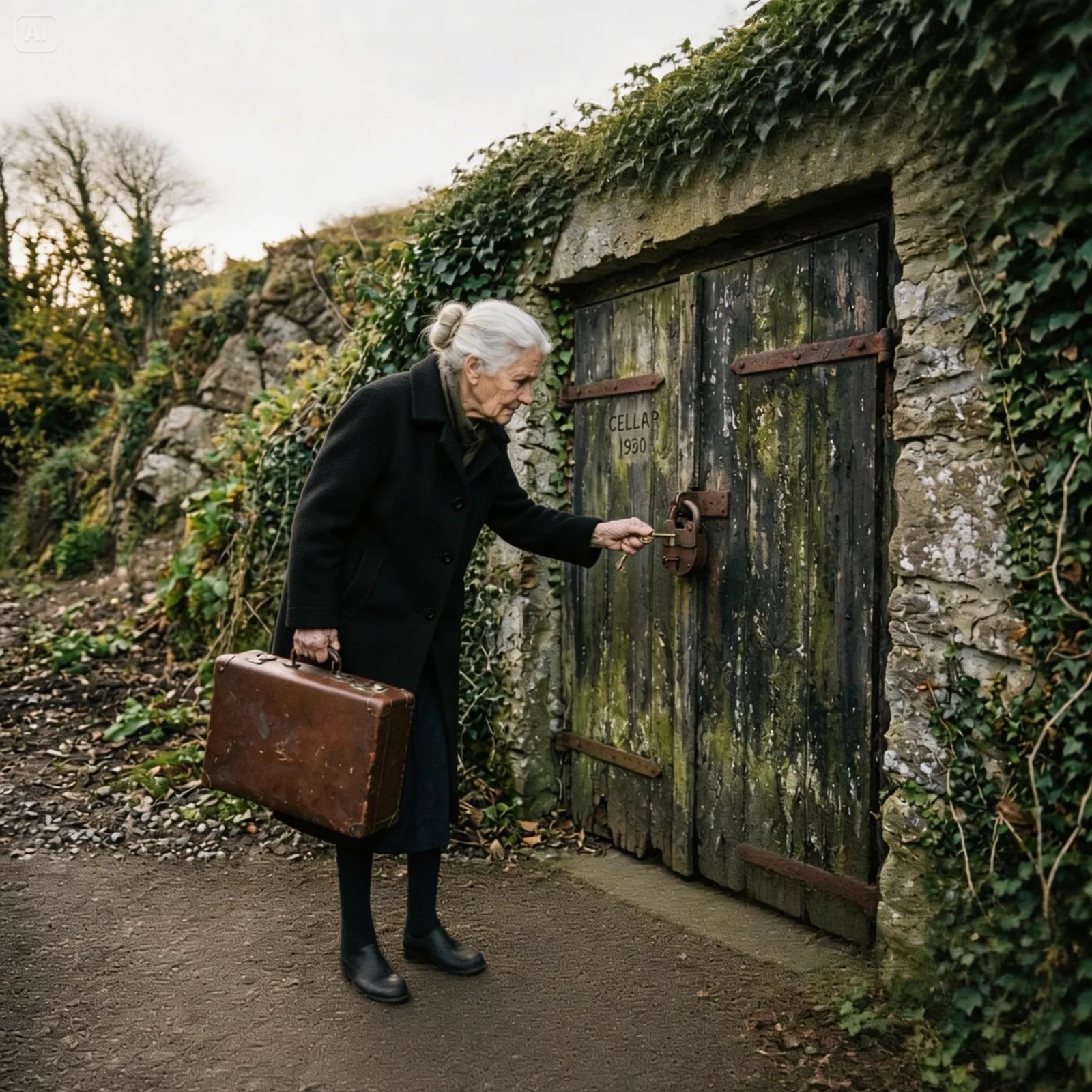 Evicted at 75 With Nothing, She Opened Her Grandma’s Locked Basement—and Everything Changed