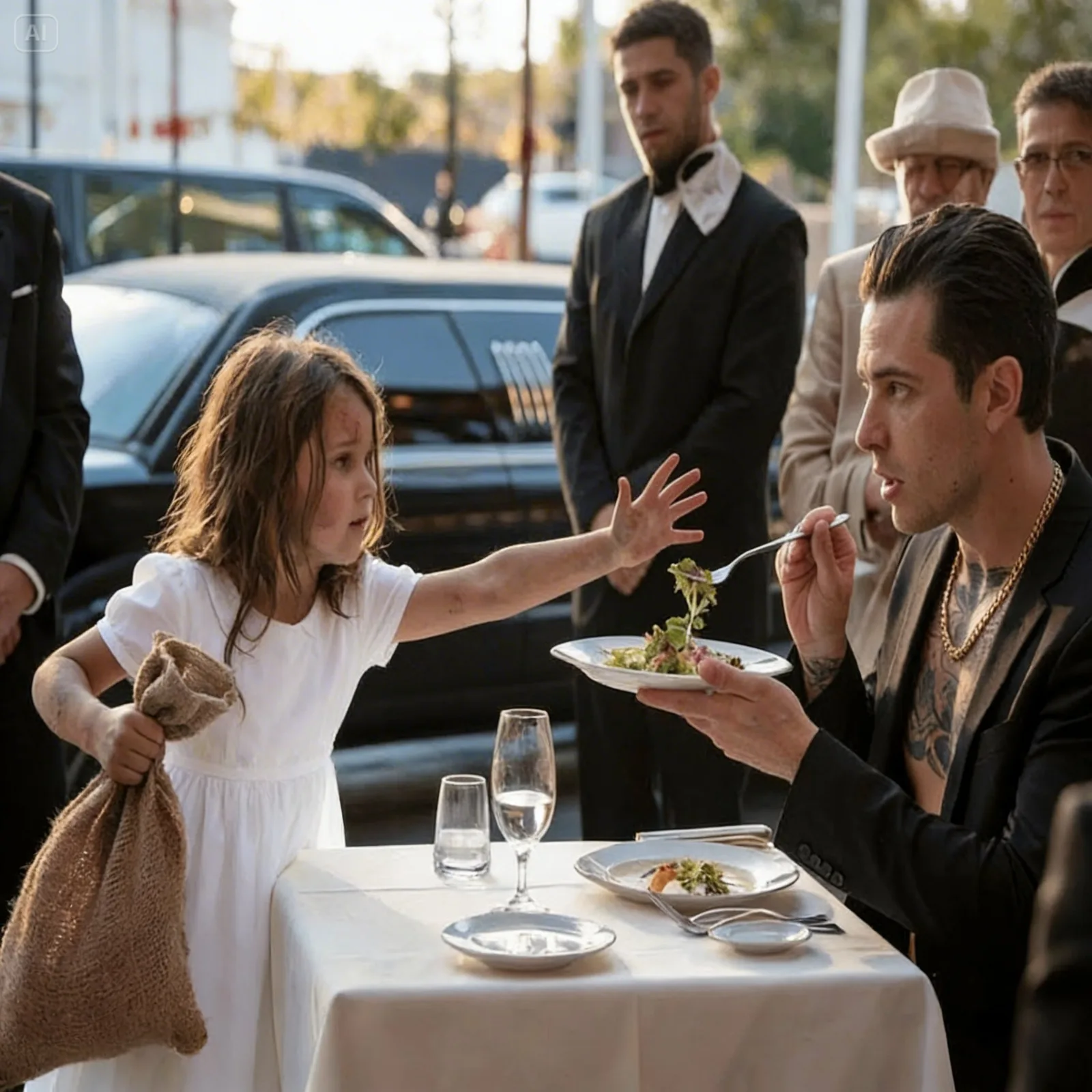 Little Girl Shouts “Don’t Eat That!” — The Mafia Boss Freezes When He Finds Out Why