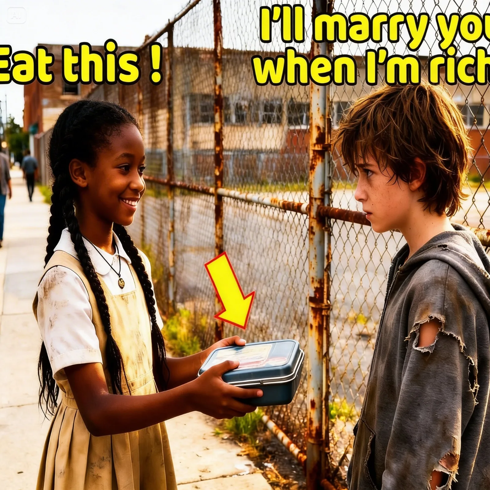 Poor Boy Promised “I’ll Marry You When I’m Rich” to Black Girl Who Fed Him — Years Later He Returned