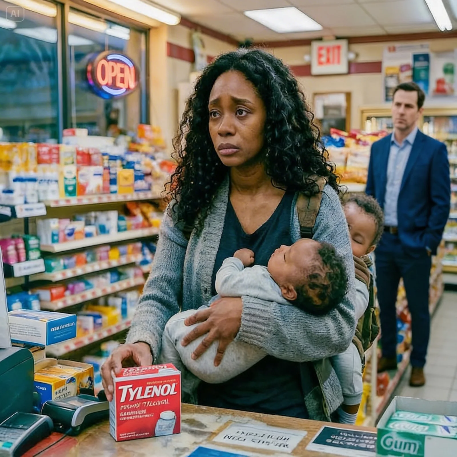 “I Can’t Afford It,” the Embarrassed Single Mom Whispered — Then a Billionaire Behind Her Stepped In