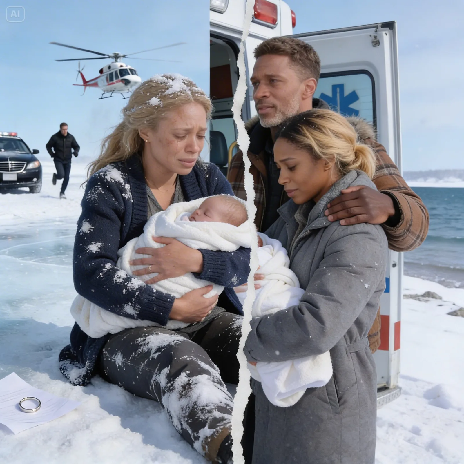 He Left Pregnant Wife in Snow—She Gave Birth Alone—Trucker Found Her—He’s Billionaire