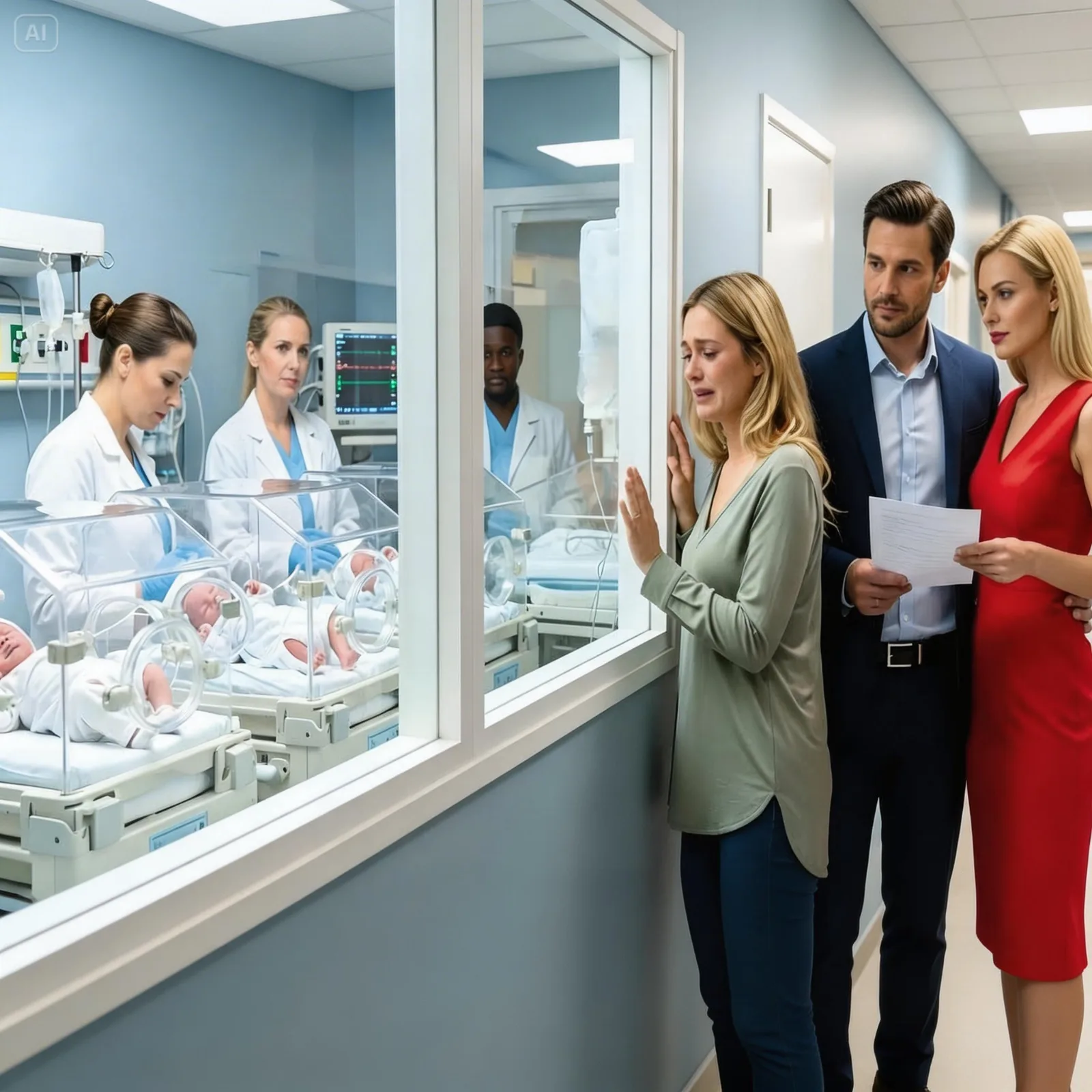 After Triplets’ Birth, He Signed the Divorce — Then the Delivery Nurse Asked: “Are You the Father?”