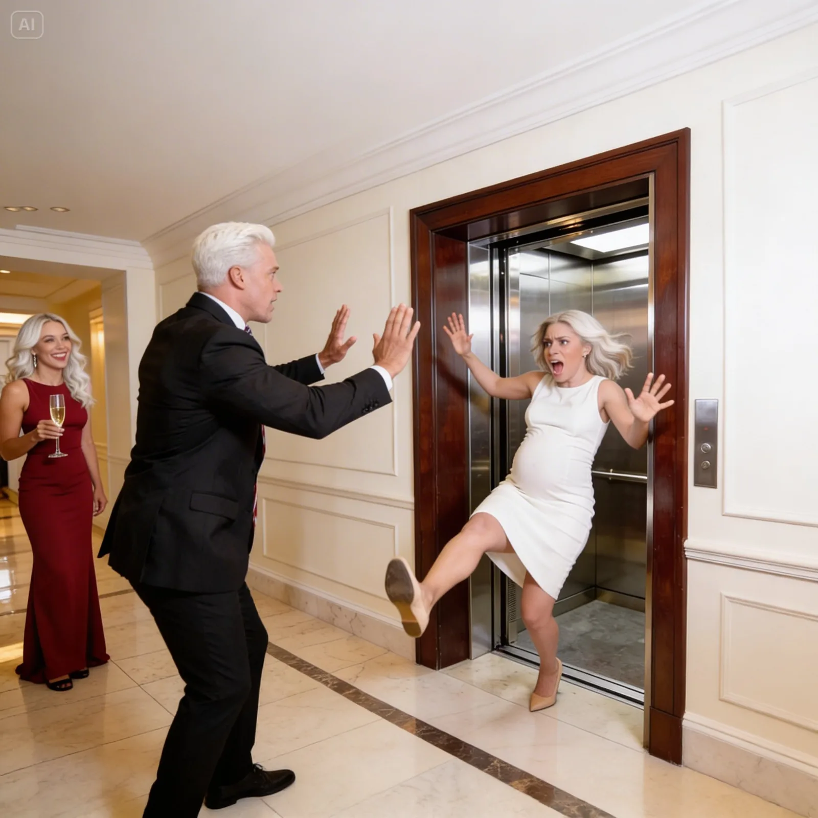 Millionaire THREW Pregnant Wife Down Elevator Shaft — She Survived, Her Father DESTROYED His Life