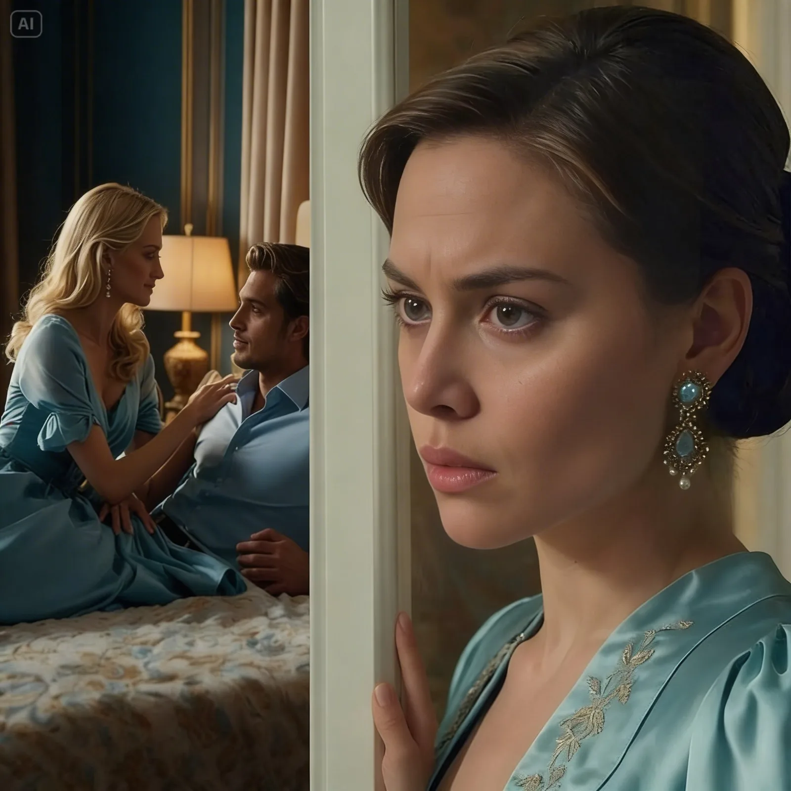 PREGNANT WIFE FORGETS CELL PHONE AT HOME RETURNS TO SEE CHEATING HUSBAND WITH MISTRESS SHE CRIES!