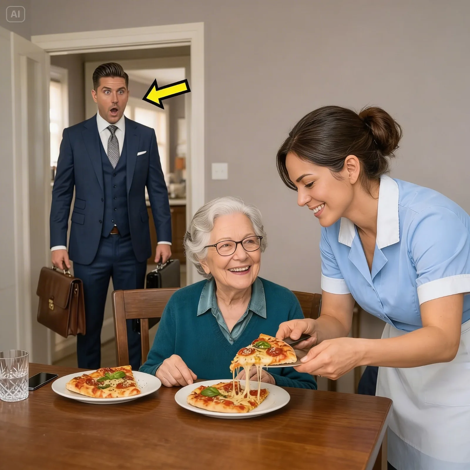 Millionaire Faked a Trip: What He Saw Between the Maid and His Mother Left Him in Shock