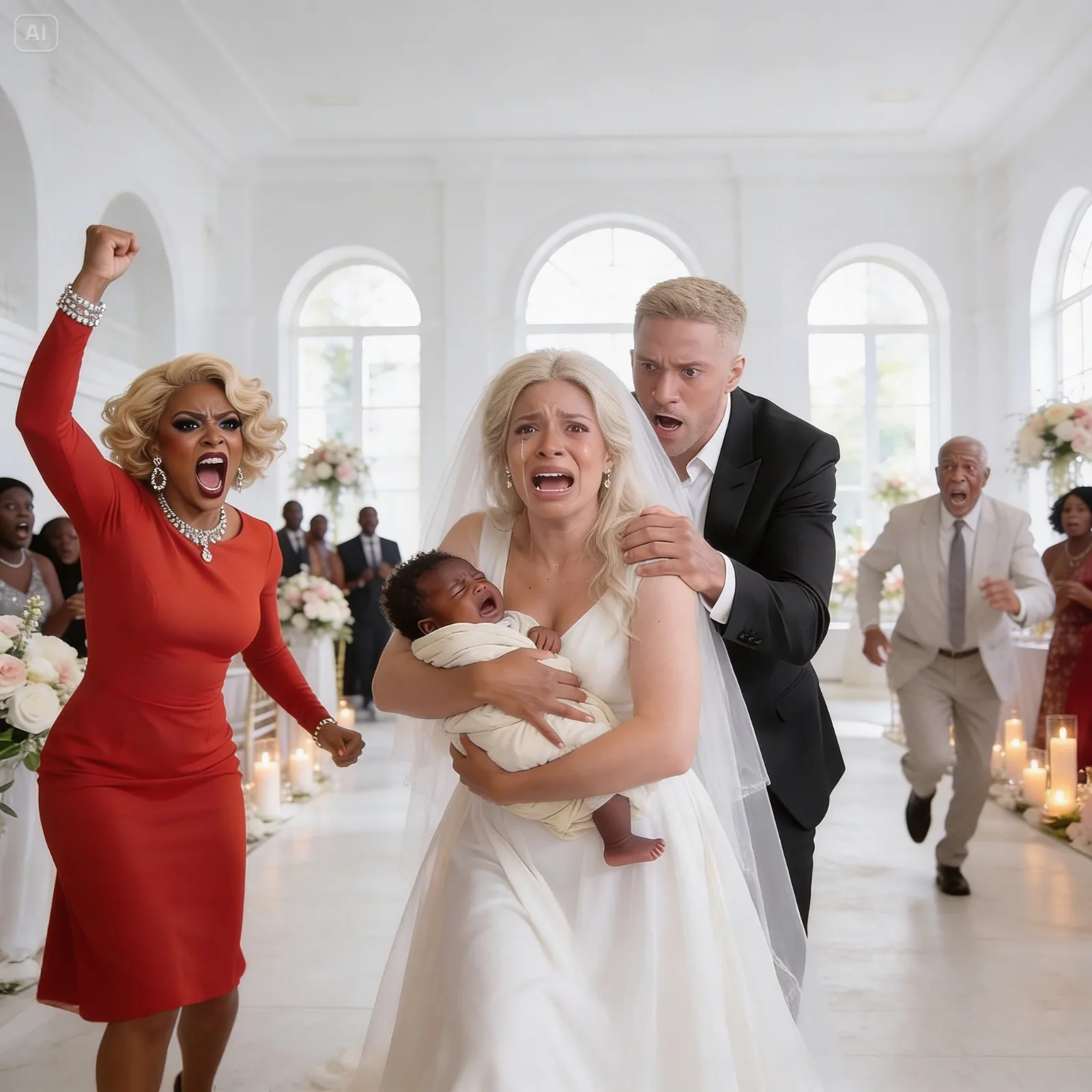 Millionaire Held His Pregnant Wife for Mistress to Slap — Until Her Judge Father Walked In