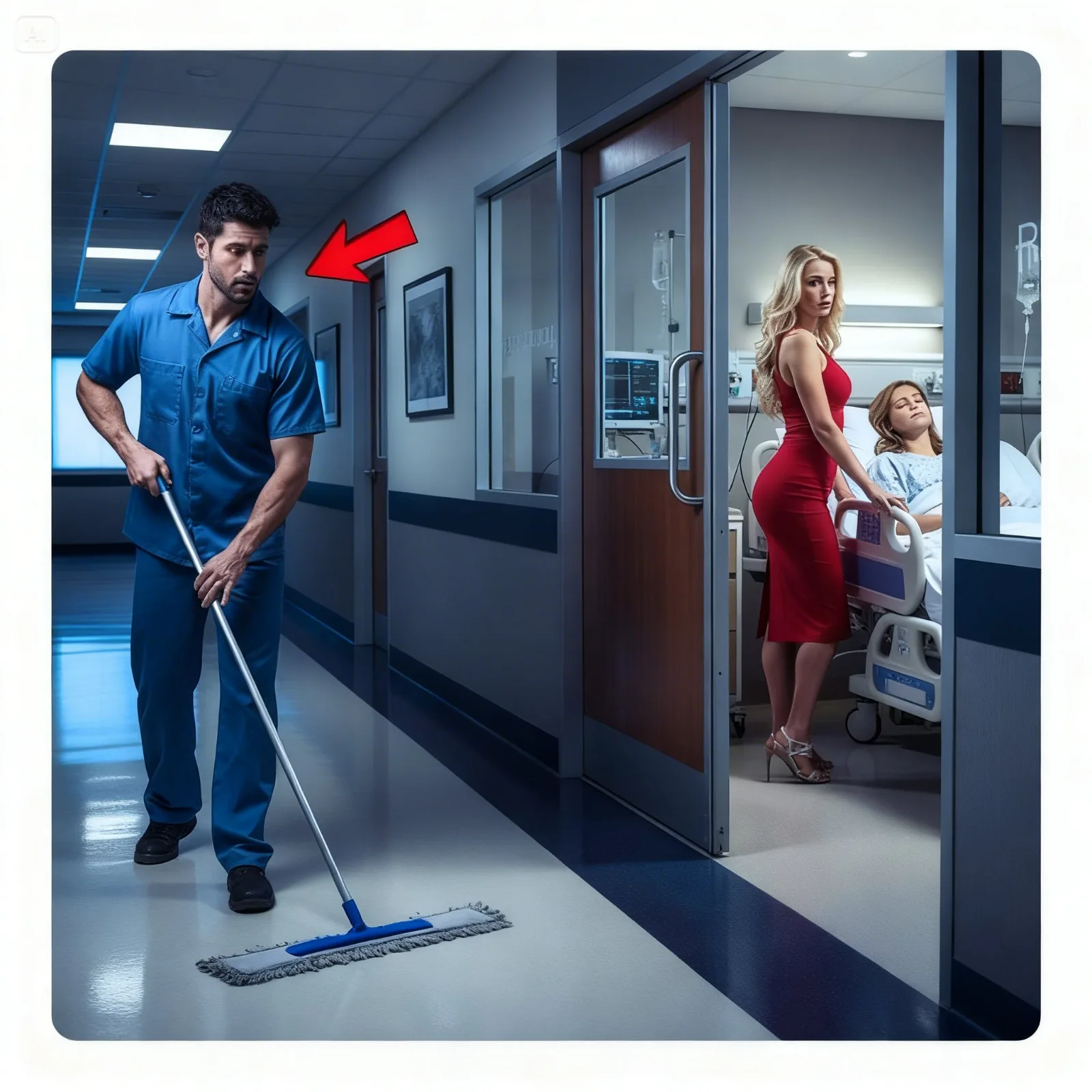 Twenty Doctors Couldn’t Save a Billionaire’s daughter — Then a Single Dad Janitor Discovered…