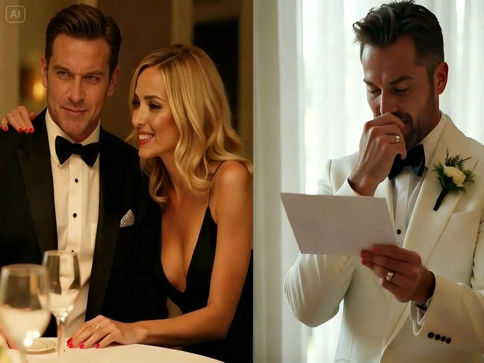 A millionaire REPLACED his wife with his secretary… But a letter at their wedding changed everything