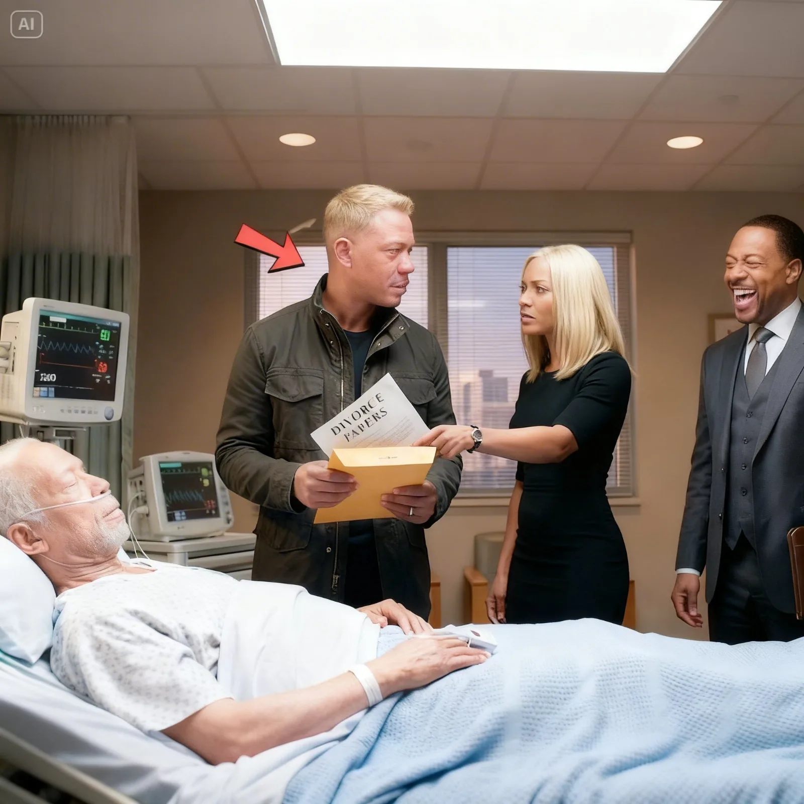 Unaware His Father Left Him A $25B Inheritance, His Wife Handed Him Divorce Papers At His Deathbed