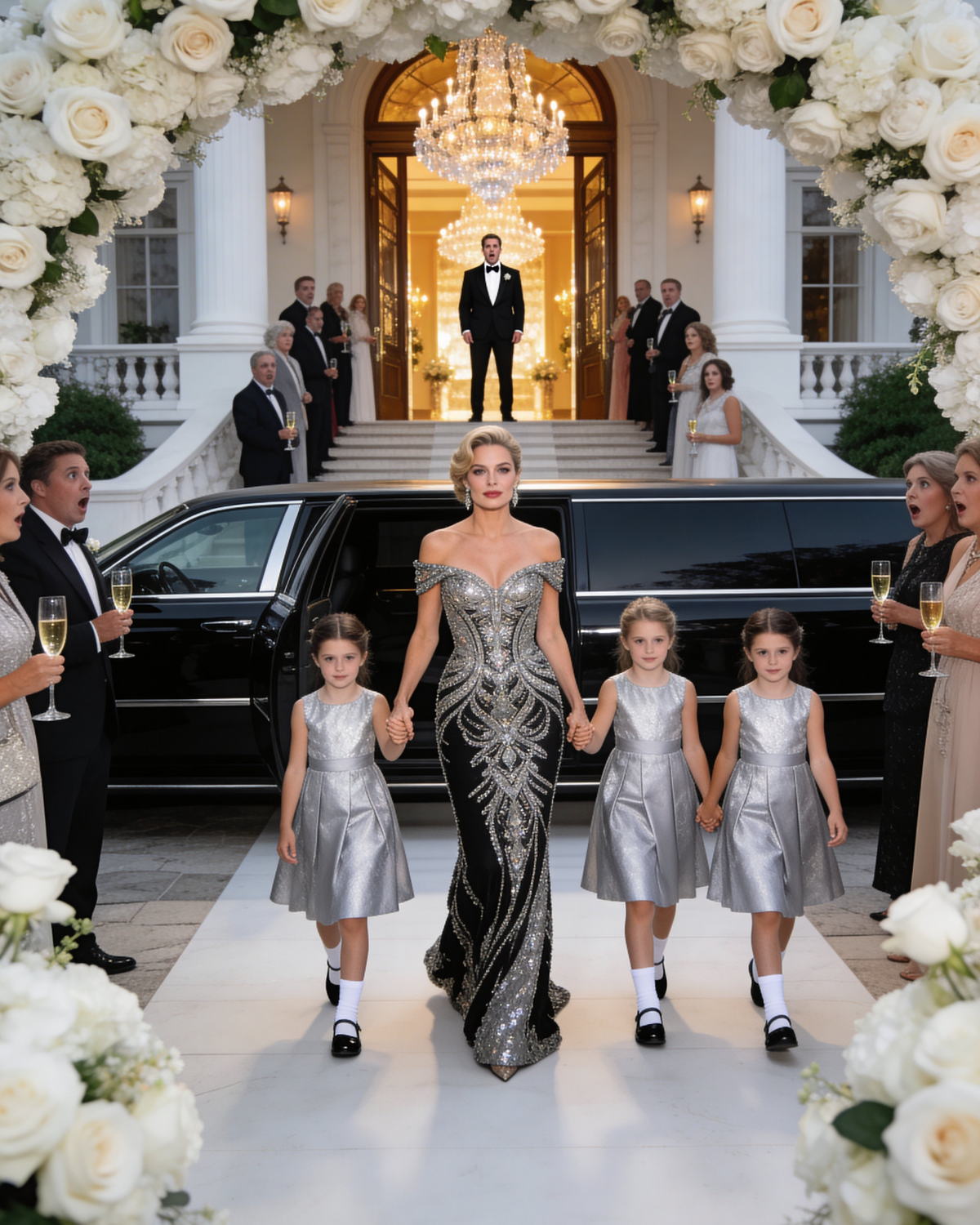 He Invited His Poor Ex-wife To His Wedding To Disgrace Her, But She Arrived In Limousine + Triplets