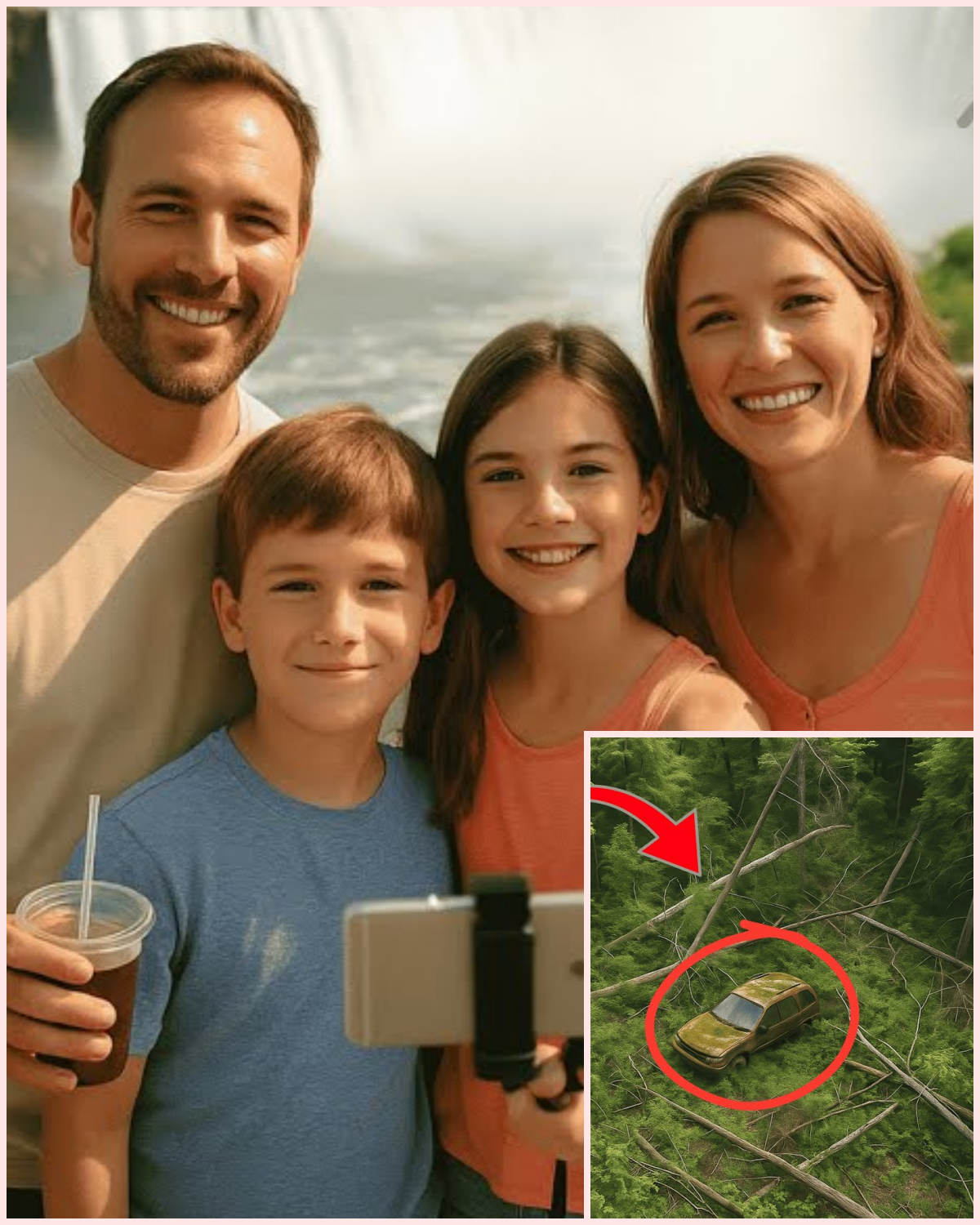 ENTIRE FAMILY Vanished at NIAGARA FALLS… 7 Years Later, Drone Footage Reveals SHOCKING DISCOVERY