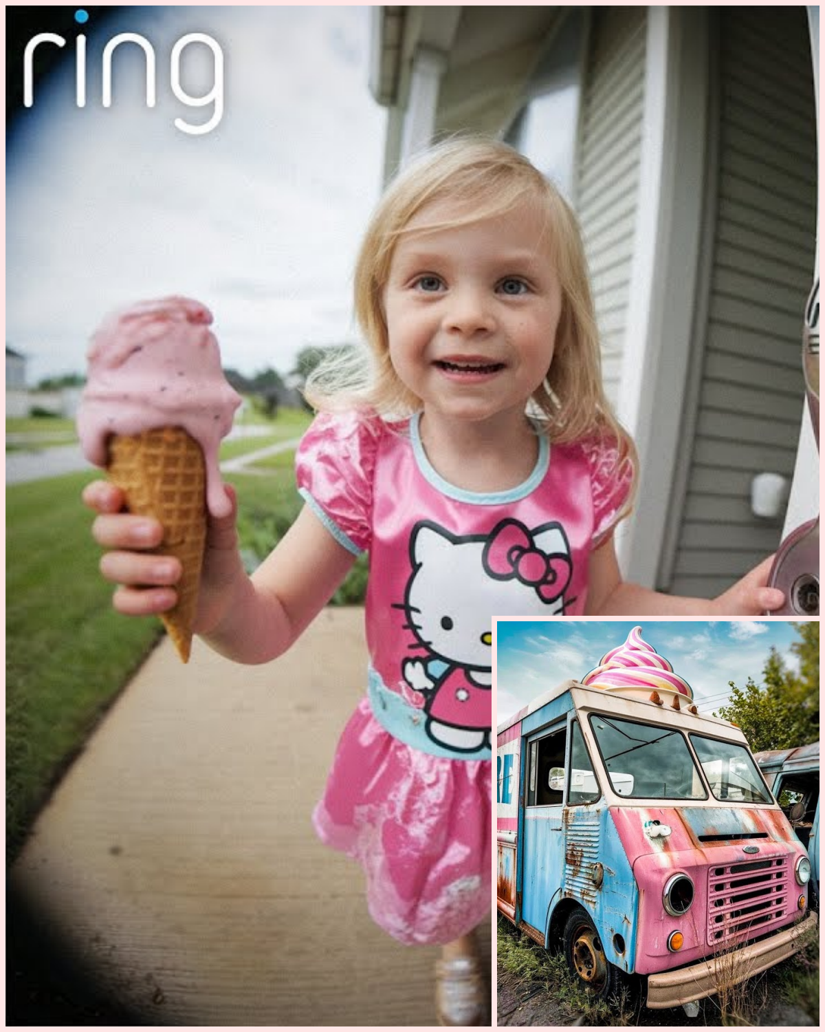 Girl Last Seen on Camera With Ice Cream Before Vanishing, 6 Years Later Dad Spots Old Truck…