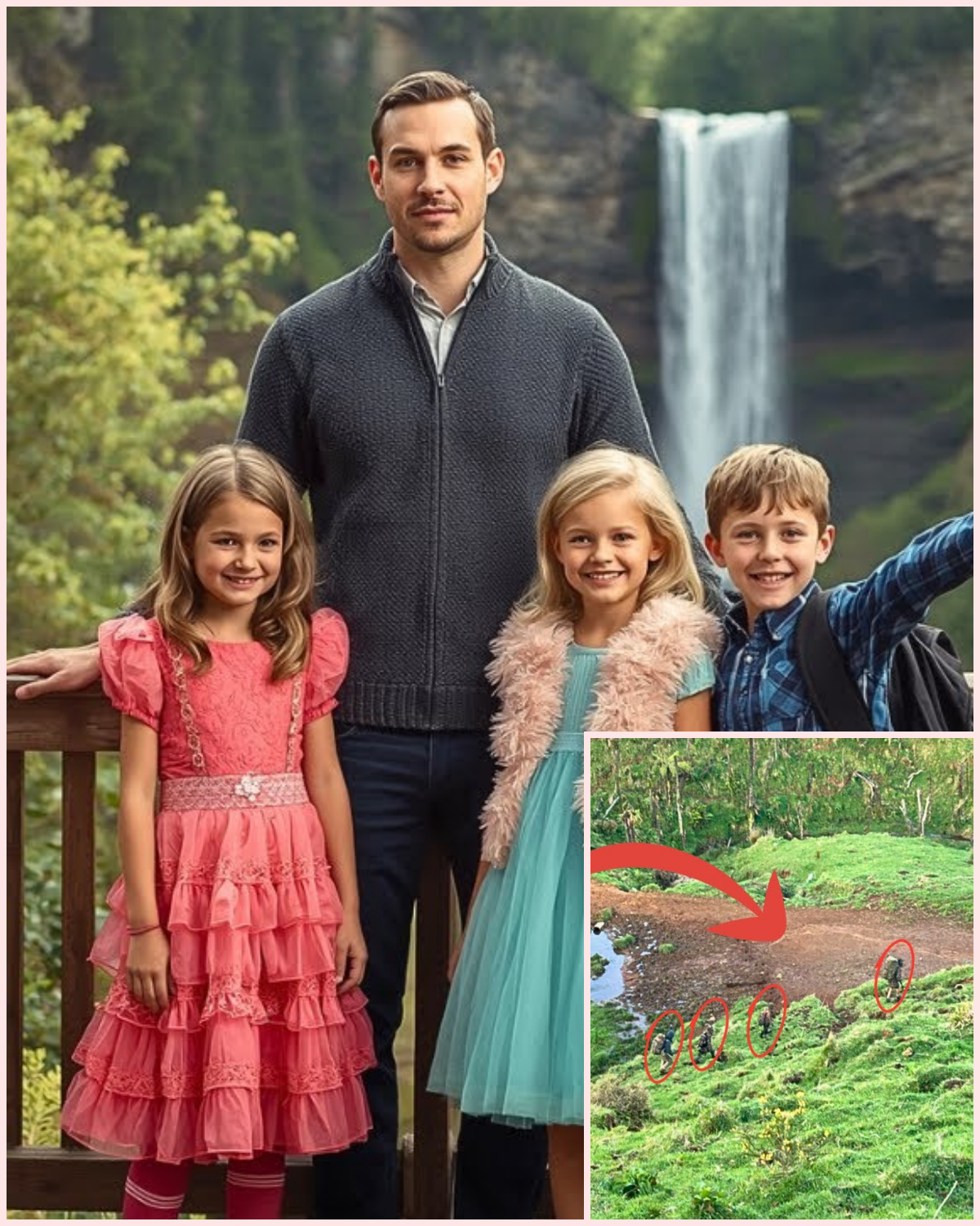 Father Vanished With His Children in 2021—4 Years Later, a CCTV Footage Spots Something Unbelievab