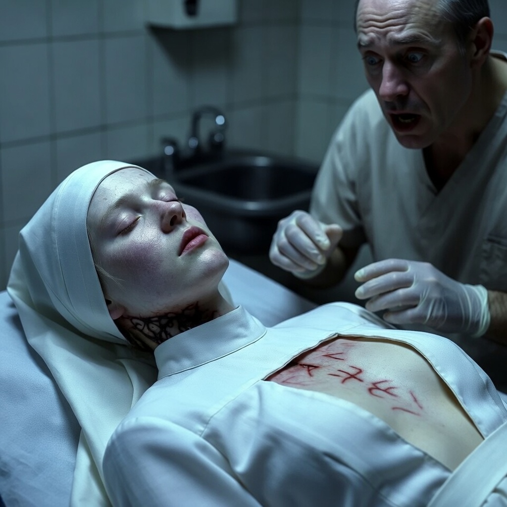 They brought a dead nun to the morgue, but upon cutting her habit, a phrase appeared: “do not perform the autopsy”; what they found later did not seem like a miracle, but a nightmare capable of destroying an entire convent.