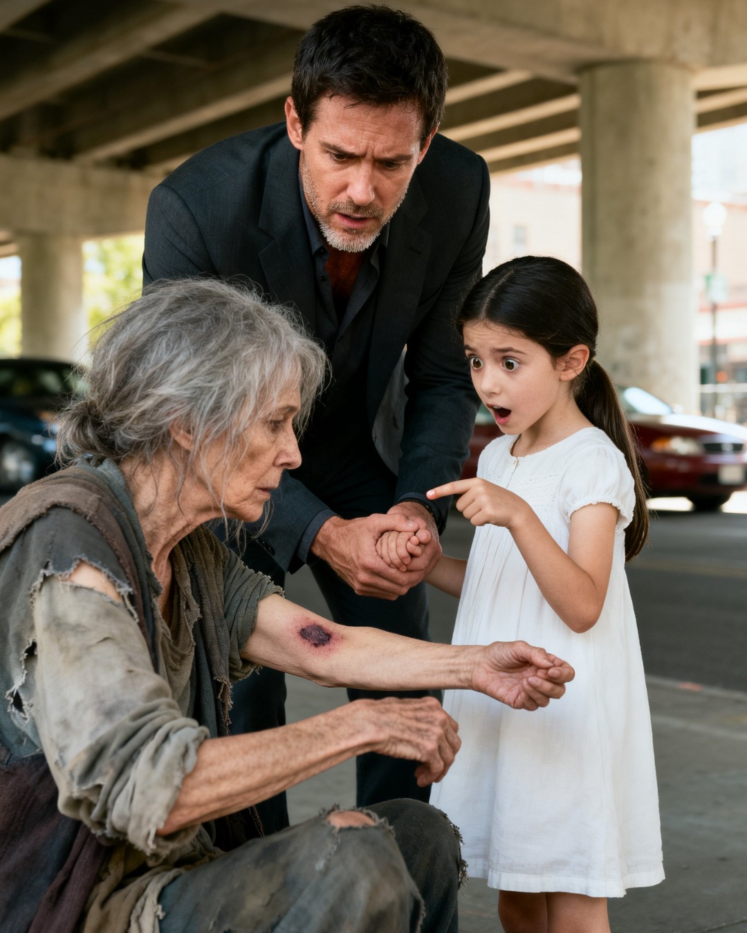 Everyone ignored the old beggar woman… until a billionaire’s daughter said: