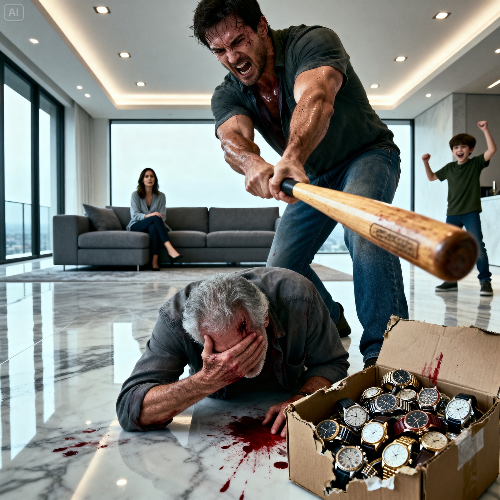 My son mistreated me for years, right in front of his wife and son… and they even encouraged him with applause.