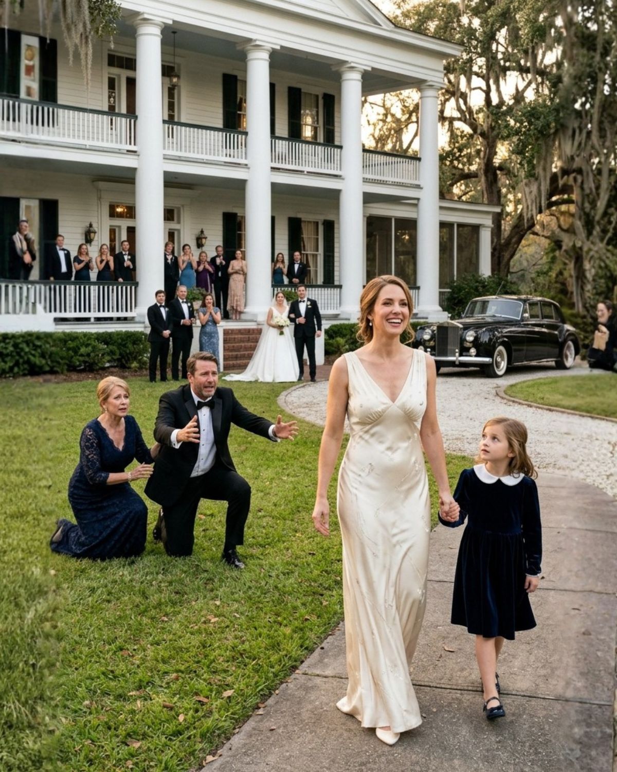 After my husband passed away, I kept my $500 million inheritance a secret just to see who would still treat me with respect. Twenty-four hours after the funeral, my mother-in-law dragged my suitcase onto the lawn and mocked, “Now that Terrence’s gone, you’ve got nothing left.” My sister-in-law laughed as she filmed my humiliation. I silently picked up my muddy wedding album and said, “You’re right… I have nothing.” Six months later, at his dazzling charity gala, I walked in, looked Howard straight in the eye, and calmly delivered a single sentence that left everyone speechless…