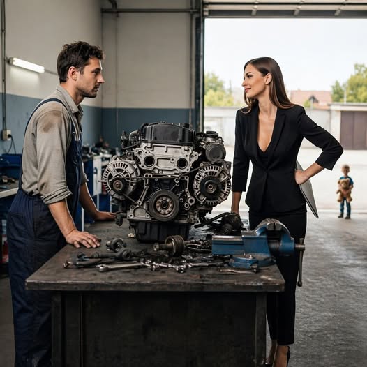 For 10 Years, the CEO Dumped Broken Engines at a Single Dad’s Garage – Then Her Company Collapsed…