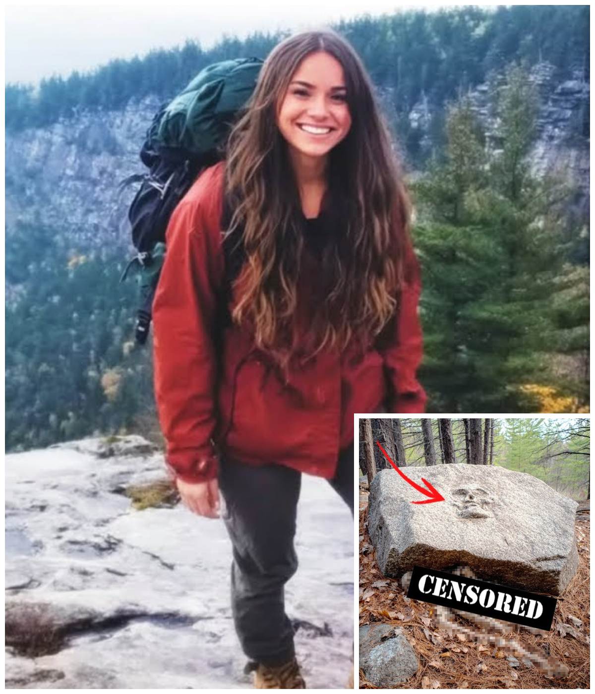 Hiker Missing in Maine – 8 Years Later Found Beneath a ROCK CARVED WITH a FACE…