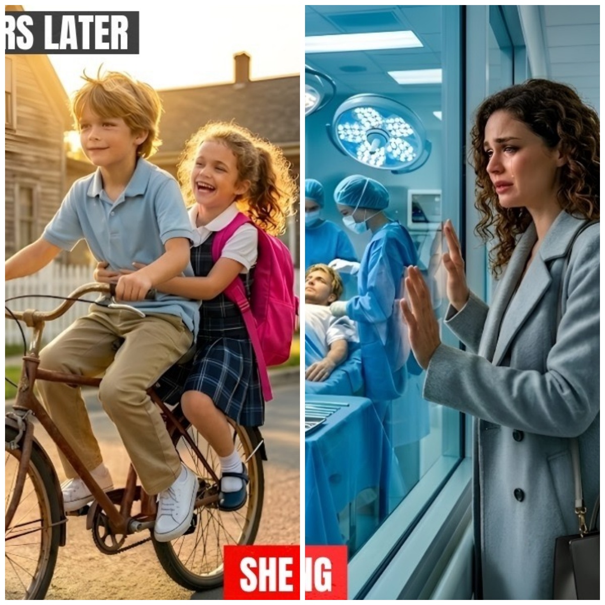 Orphan Boy Rode Her to School Every Day — 20 Years Later, the Billionaire Found Him Dying