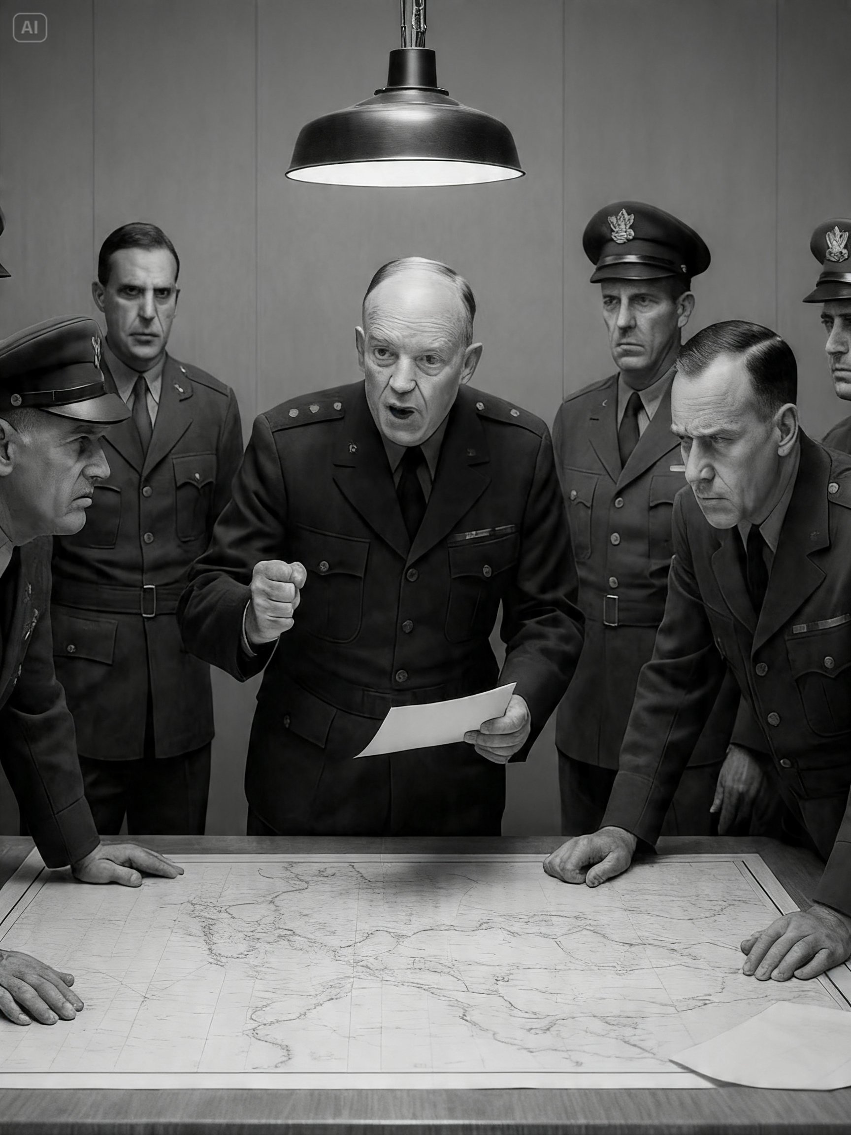 What Eisenhower Told His Staff When Patton Promised to Break the Siege in 48 Hours