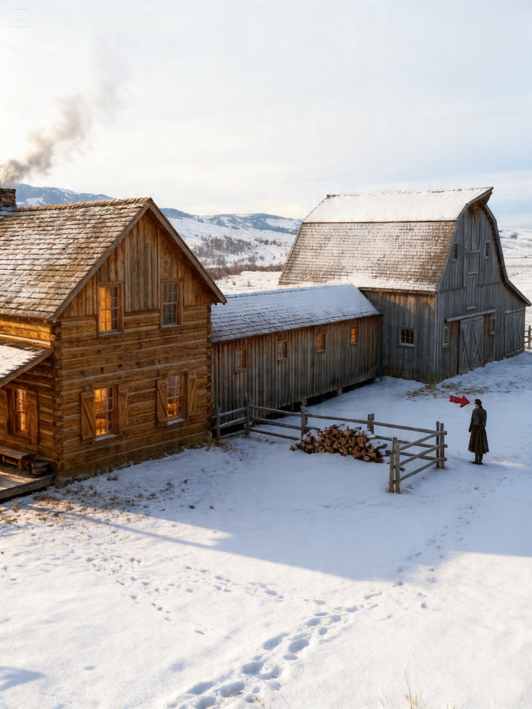 She Connected Her Cabin to Her Barn With a Tunnel — Then Winter Came