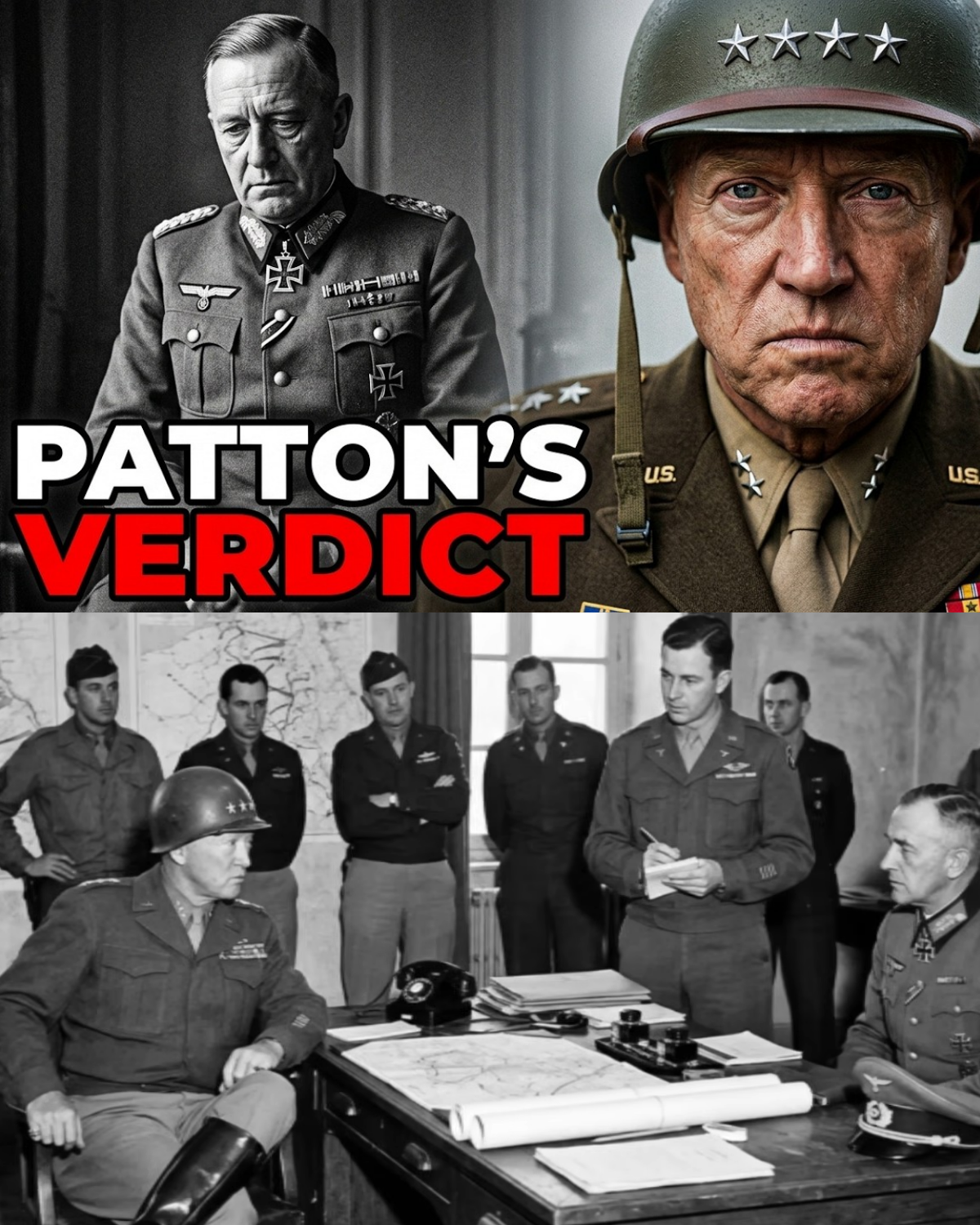 A German General Begged Patton for Mercy. This Is What He Said…