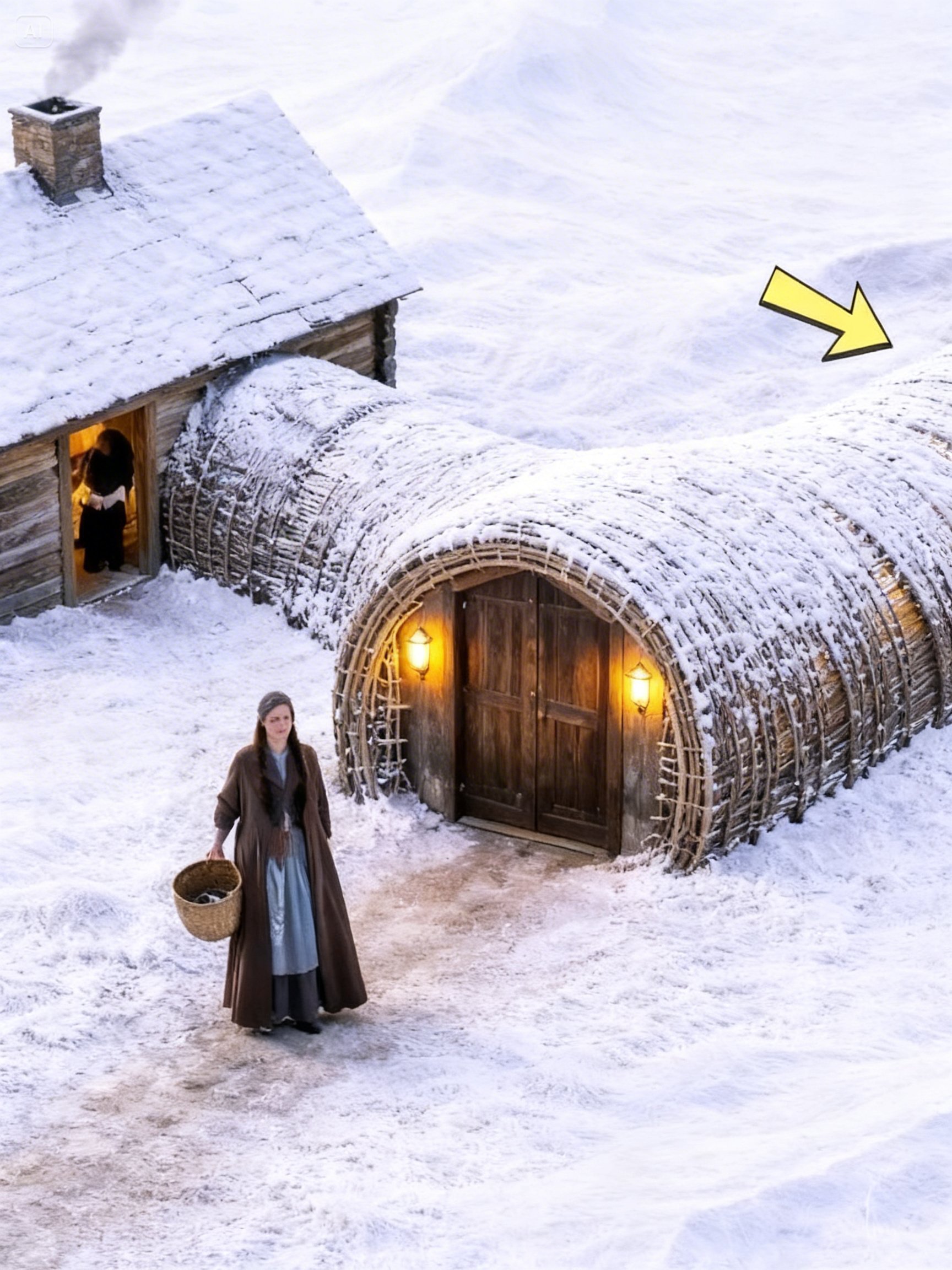 They Laughed at the Sapling Tunnel She Built — Until the Deadliest Winter Hit