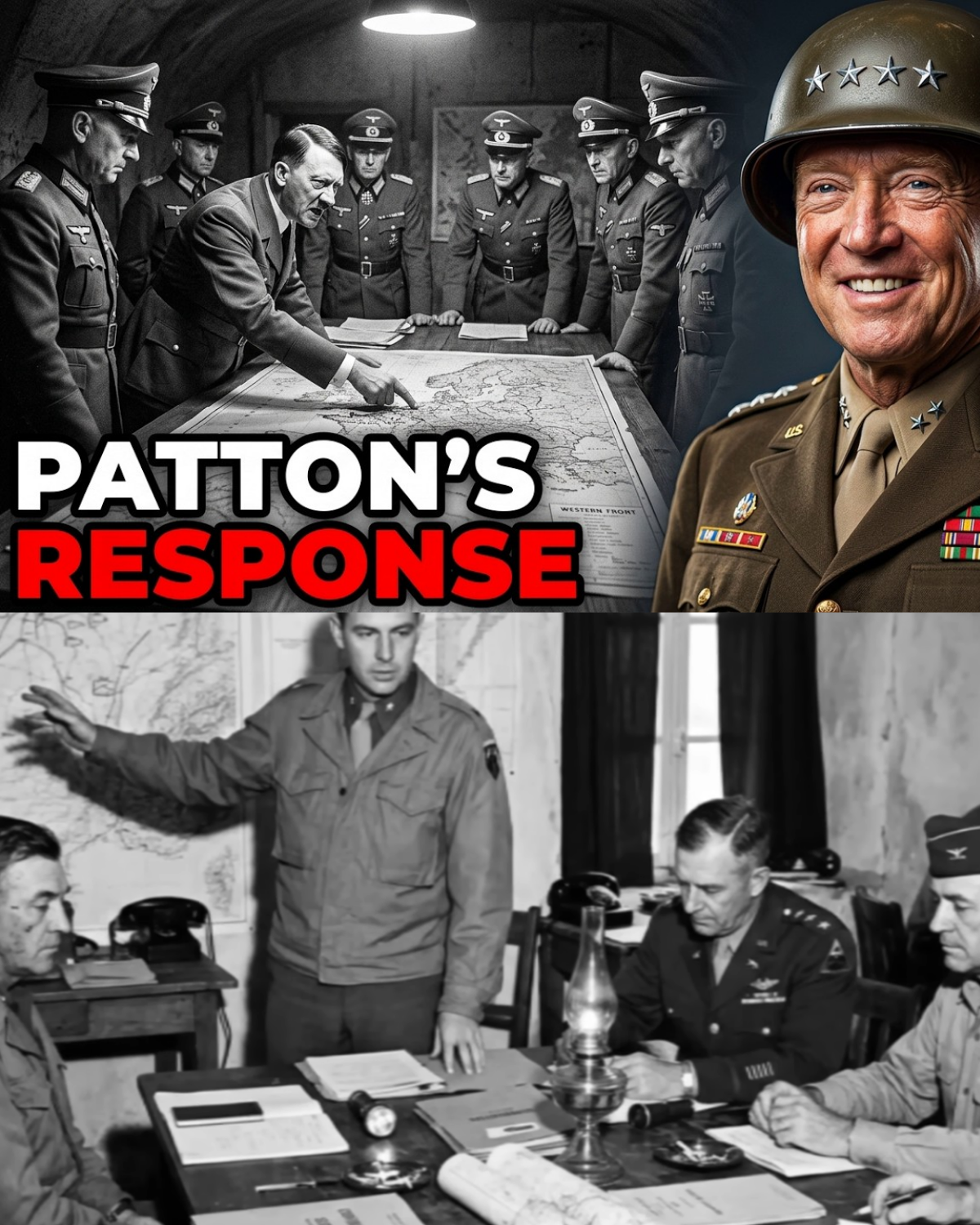 What Patton Said When They Told Him Hitler Was Personally Targeting Him