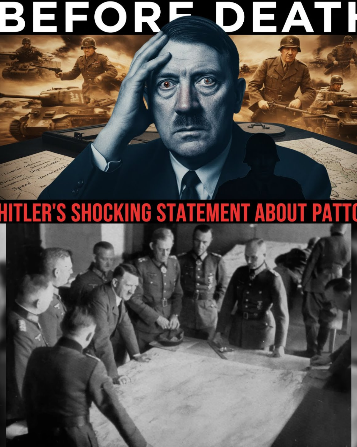 What HITLER Told His Generals About PATTON Before He Died