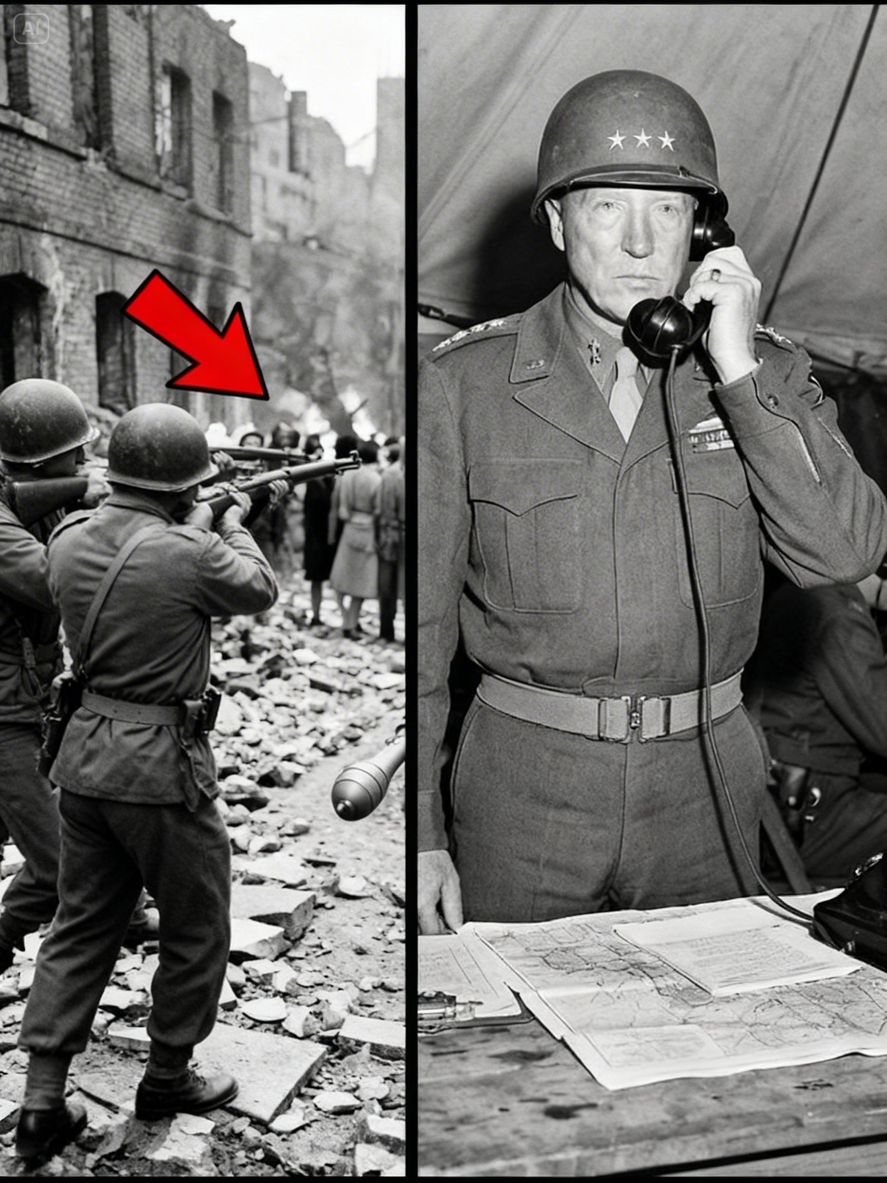 What Patton Did When German Snipers Hid Behind Fake Surrender Flags