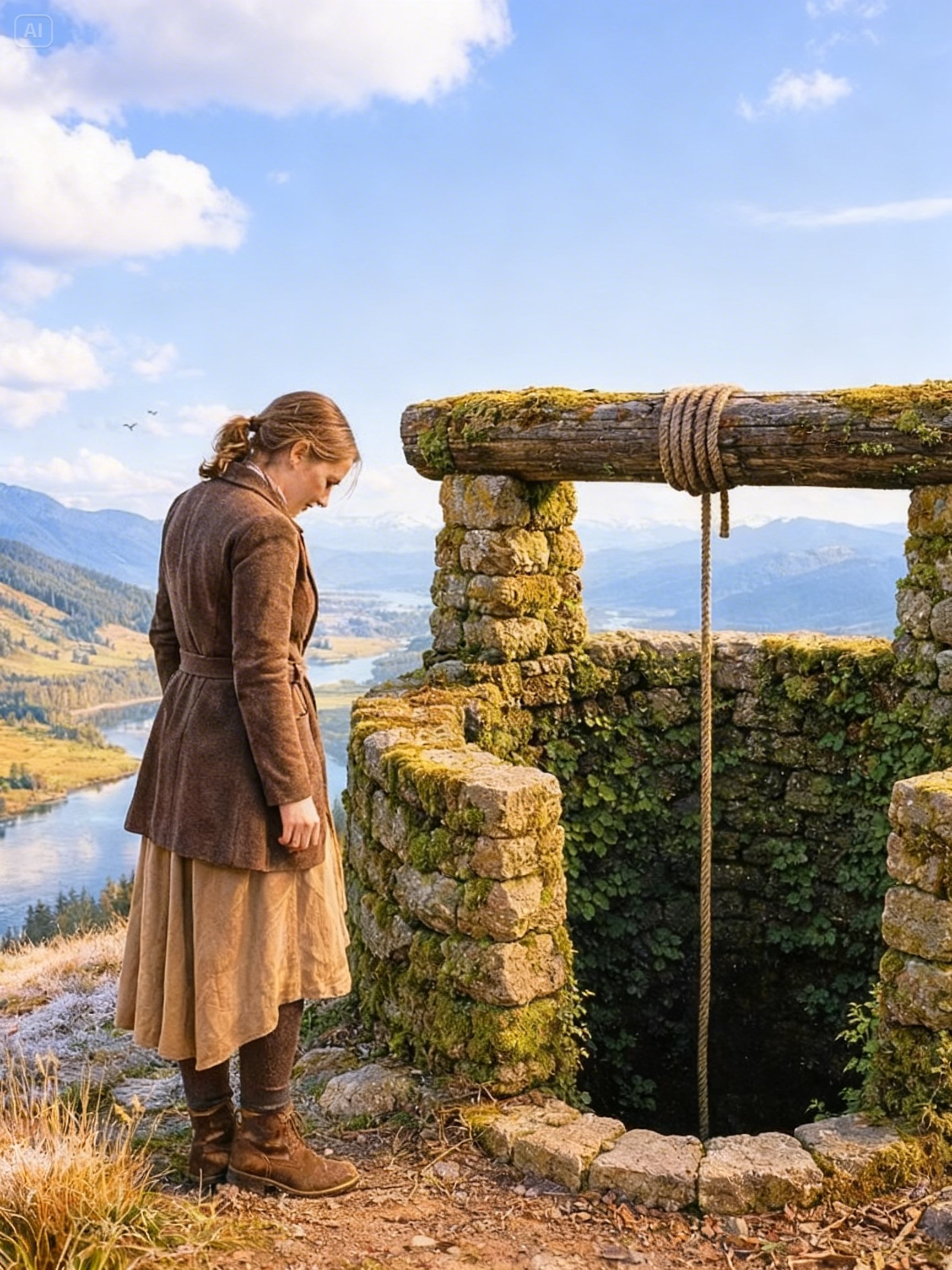 Her Late Father Left Her a Dry Well — When She Climbed Down, She Never Came Back Up the Same
