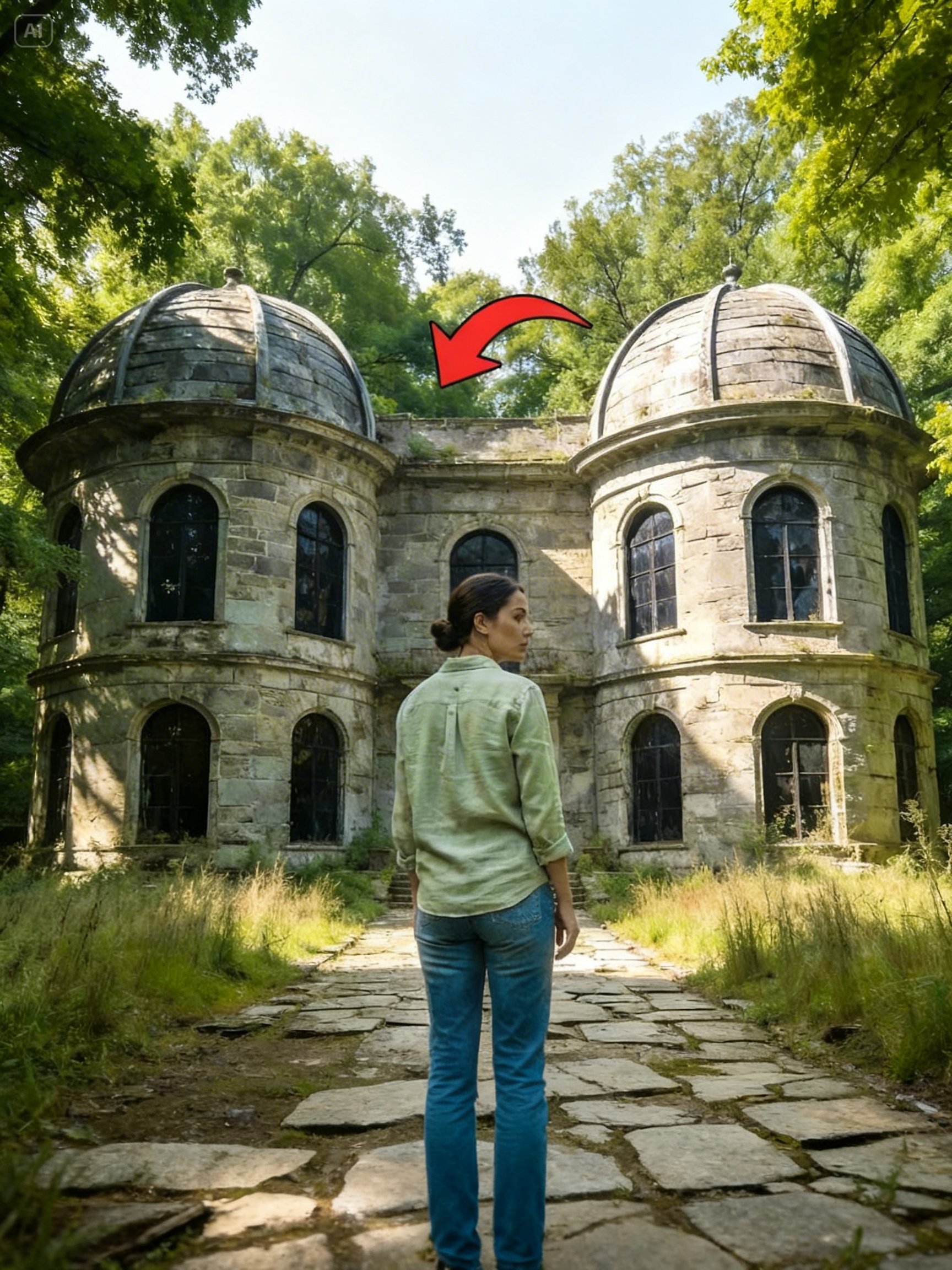 She Bought an Abandoned 1970s Stone Mansion — Then Found a Secret No One Dared to Open
