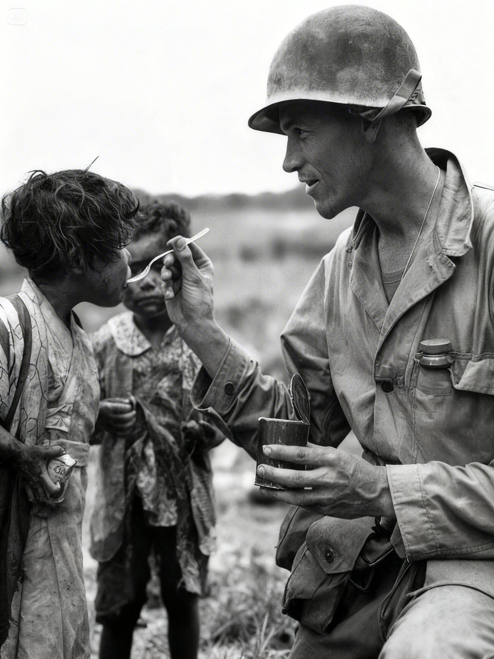 Japanese Civilians Couldn’t Believe American Soldiers Shared Their Rations With Them