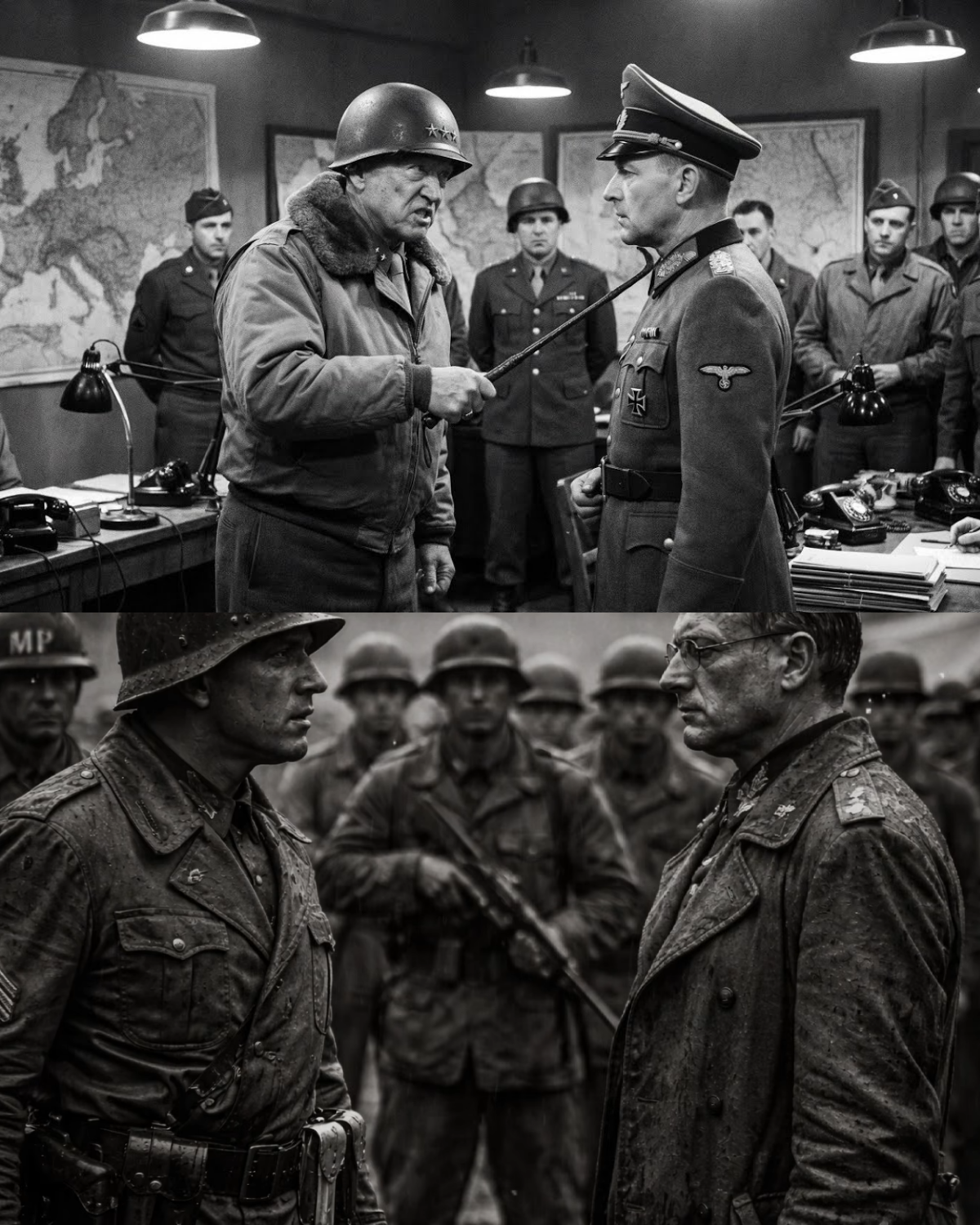 A German Officer Demanded Respect — Patton Gave Him Cold Reality