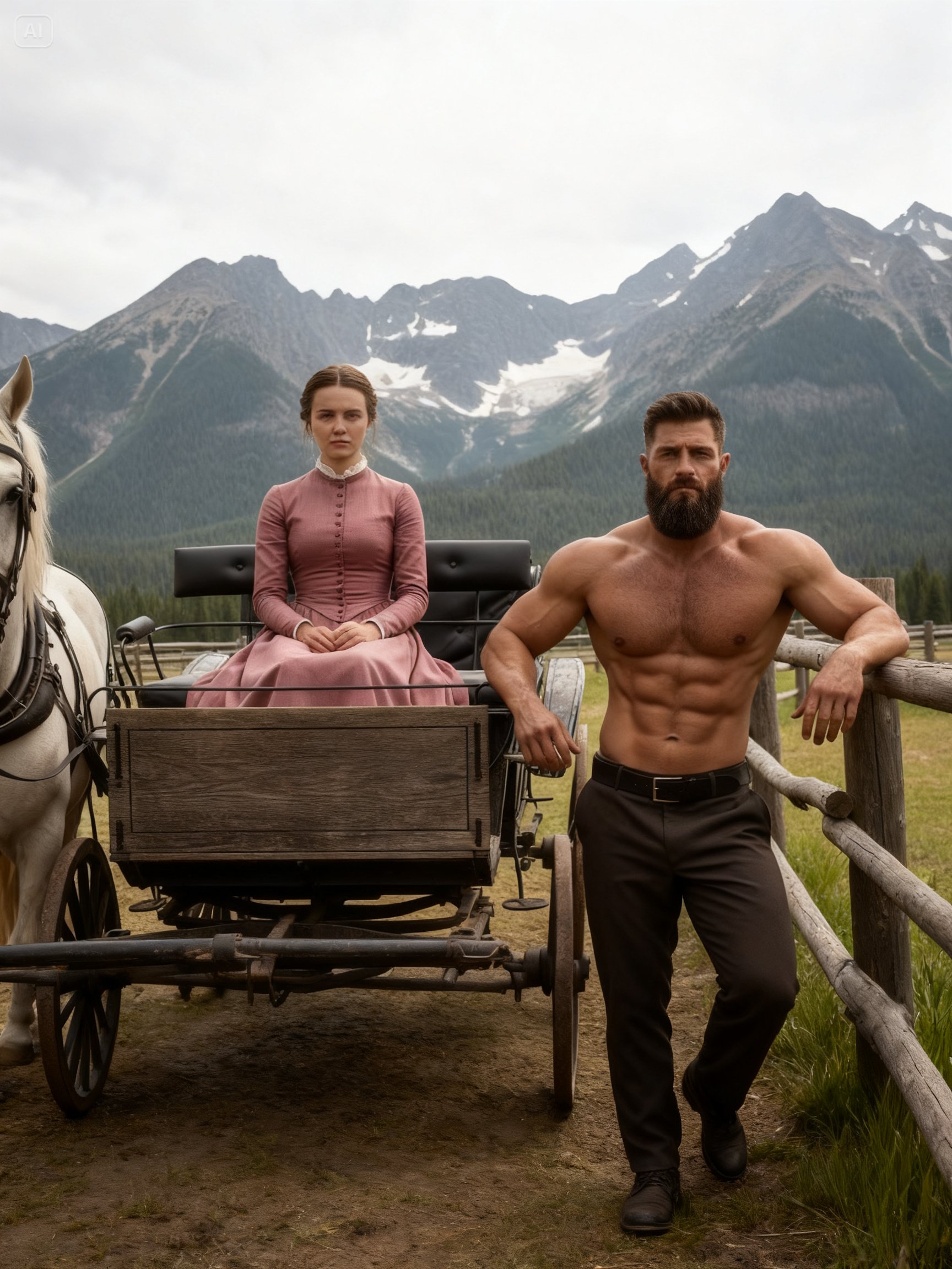 The Family Sent the ‘Ugly Daughter as a Cruel Joke She Was Everything the Mountain Man Ever Want…